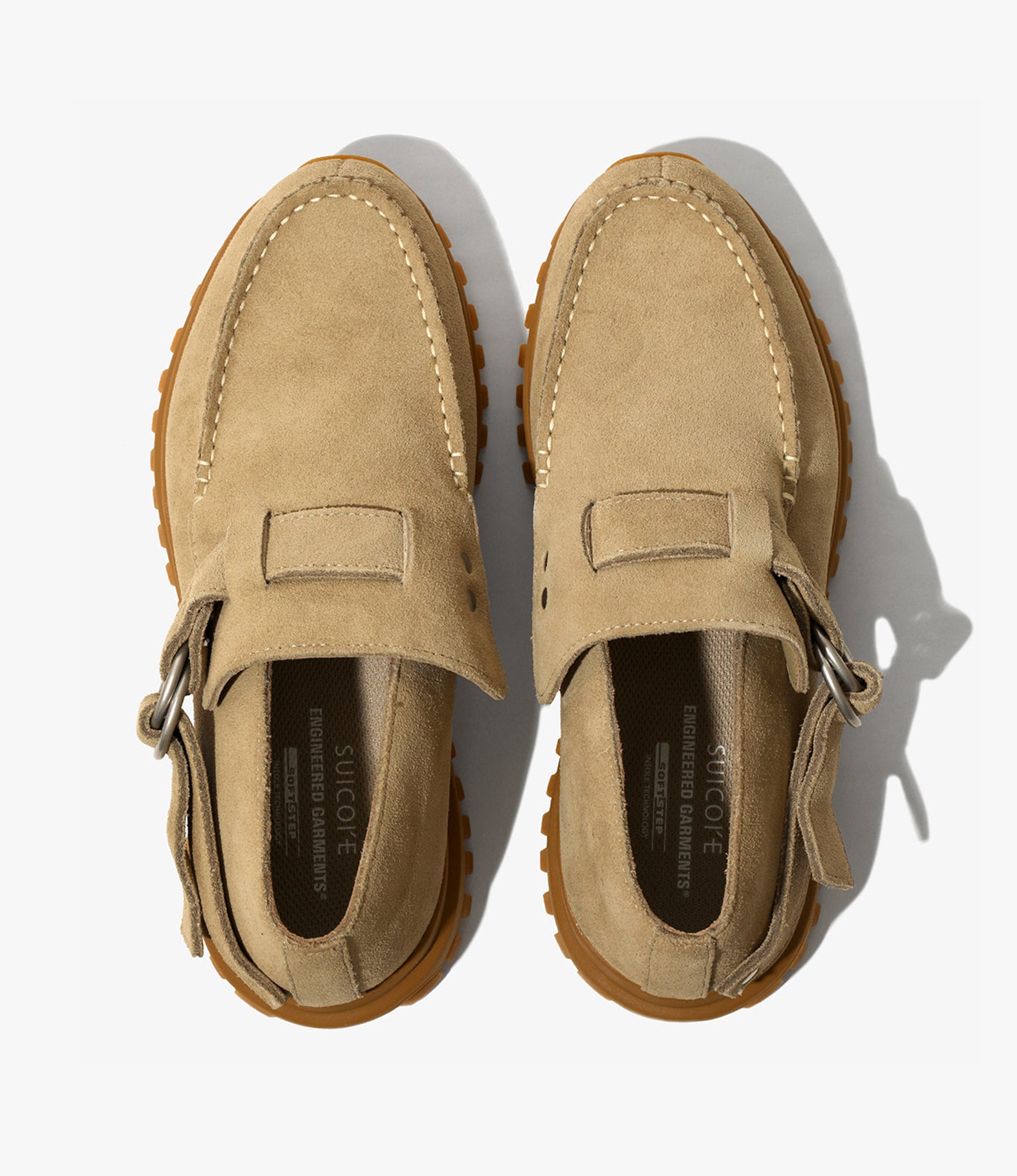 Ring Moc – Tan Suede
