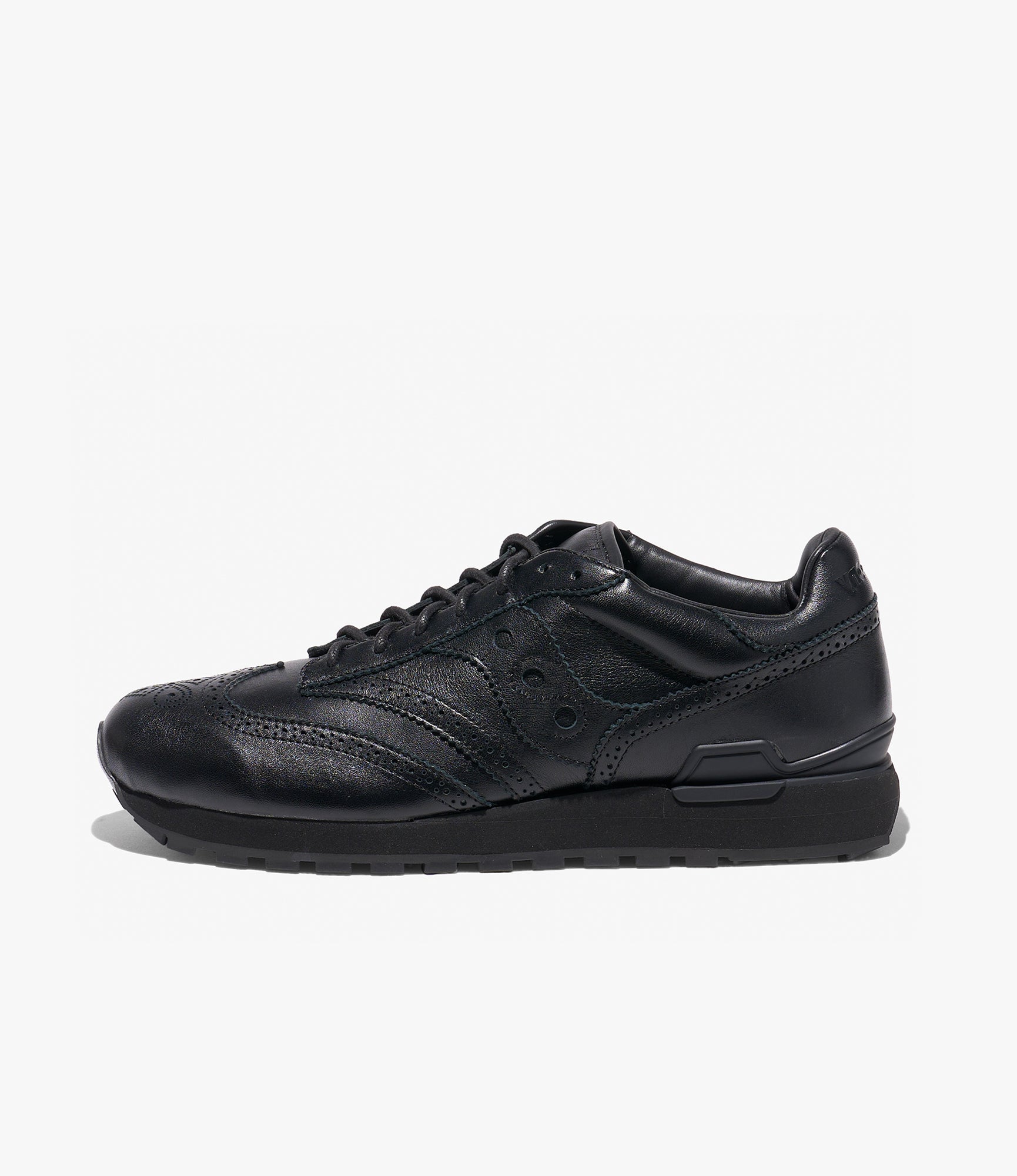 Shadow Original Wingtip – Black Leather