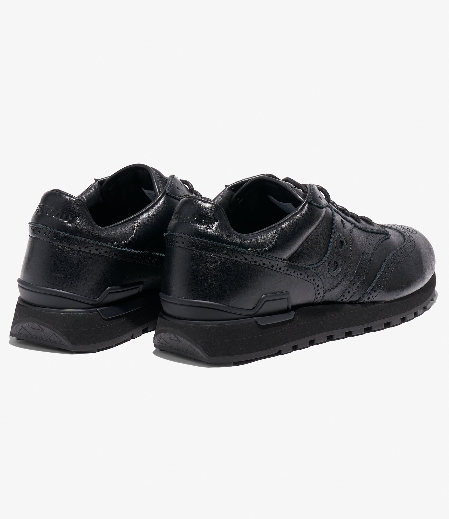 Shadow Original Wingtip – Black Leather