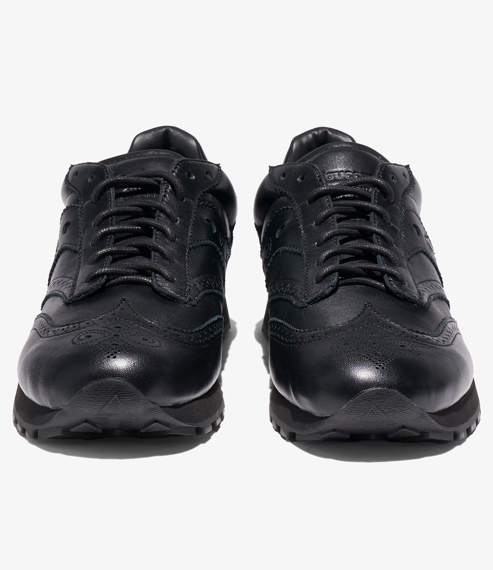 Shadow Original Wingtip – Black Leather