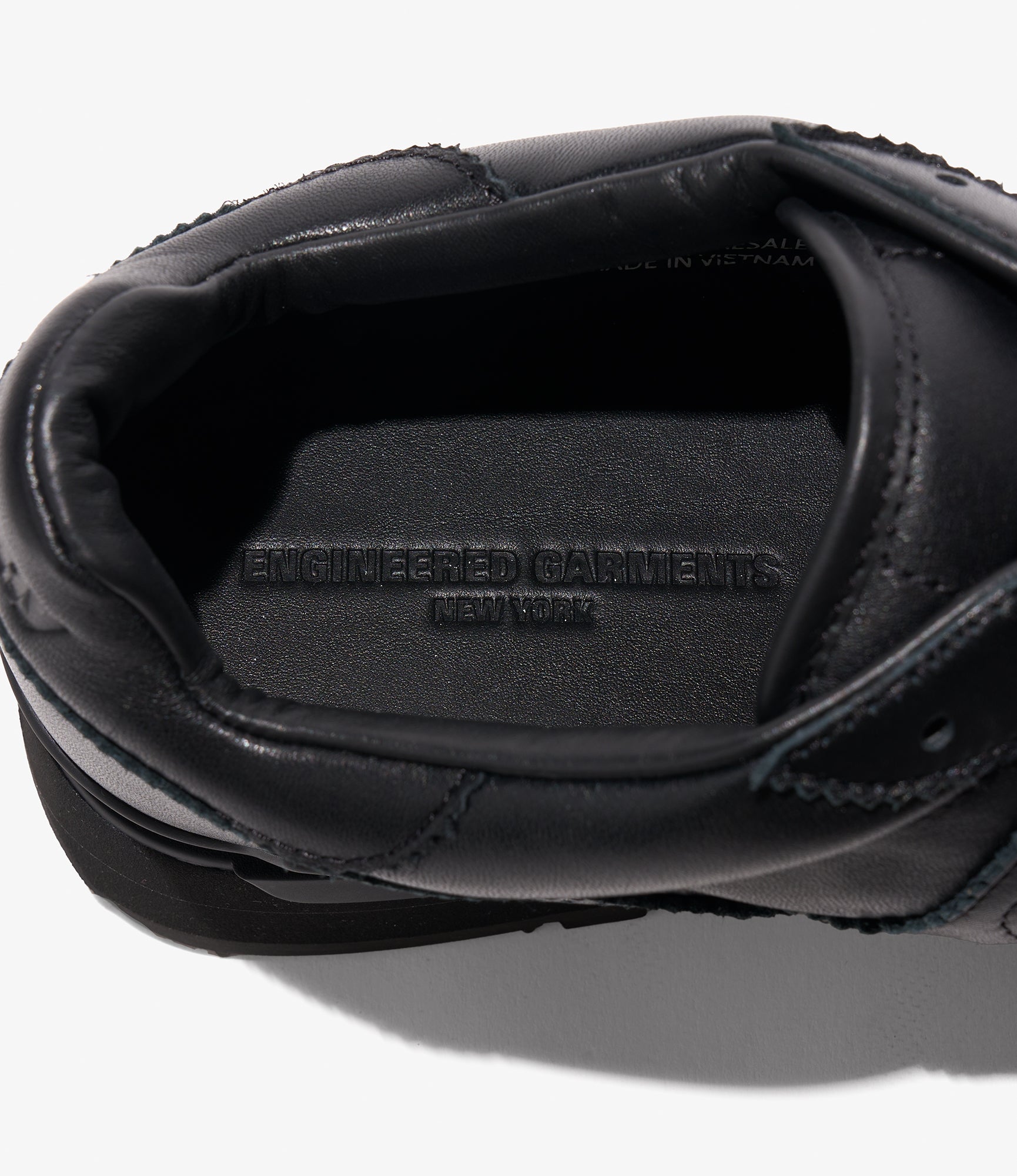 Shadow Original Wingtip – Black Leather