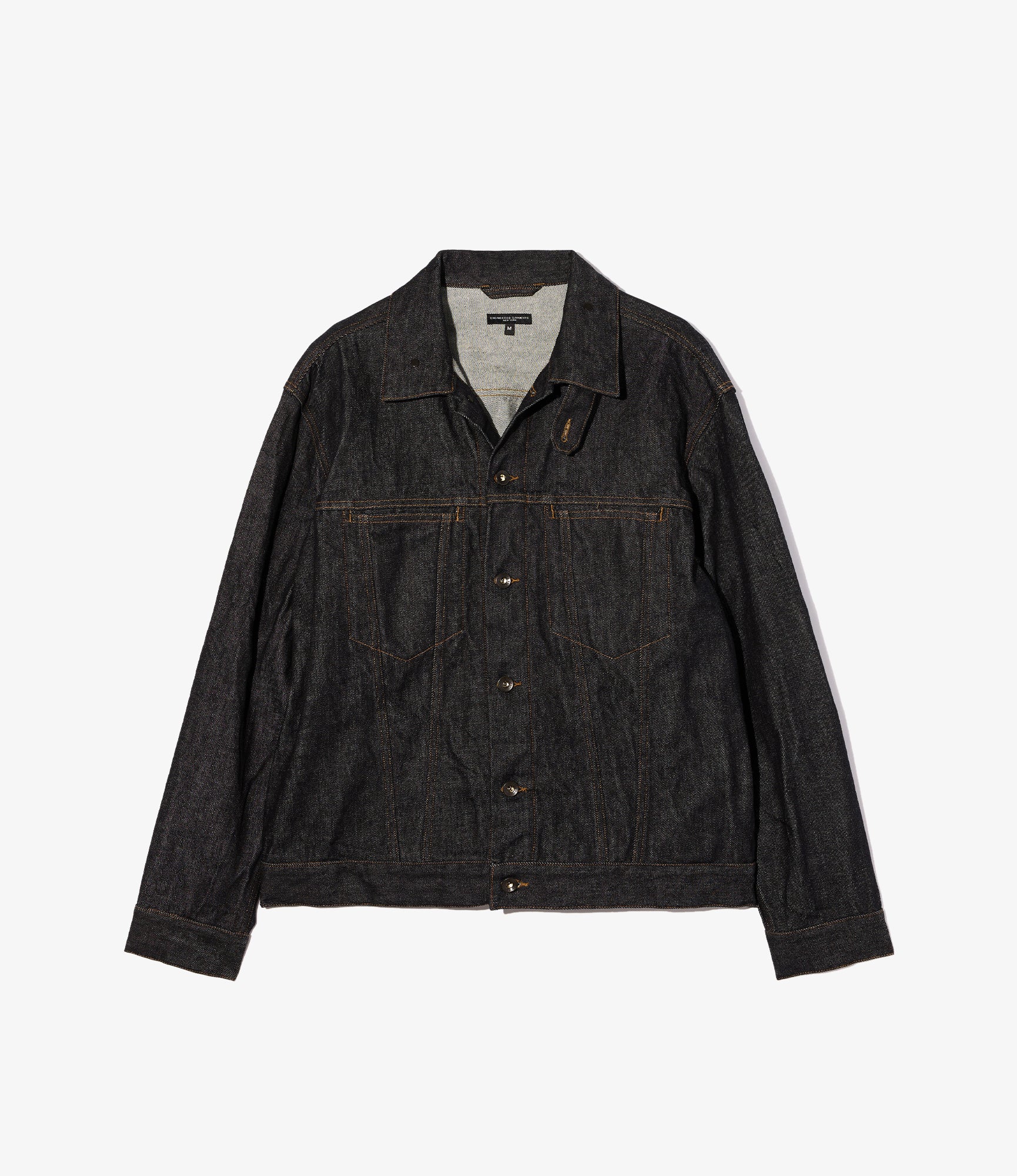 Type 5 Jean Jacket – Black 14oz Cone Denim