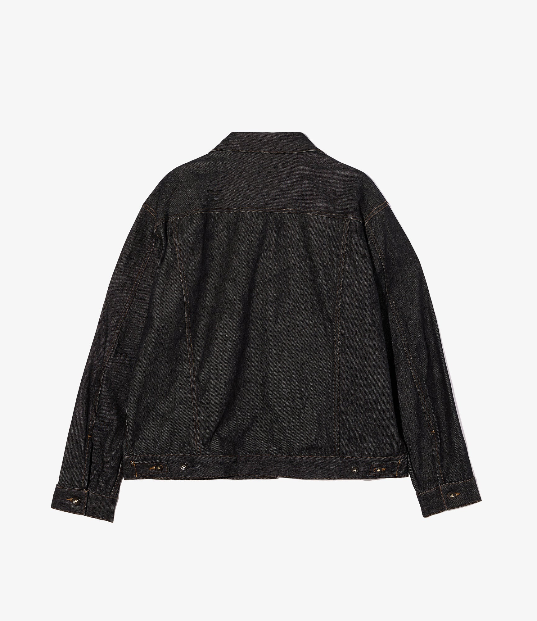 Type 5 Jean Jacket – Black 14oz Cone Denim