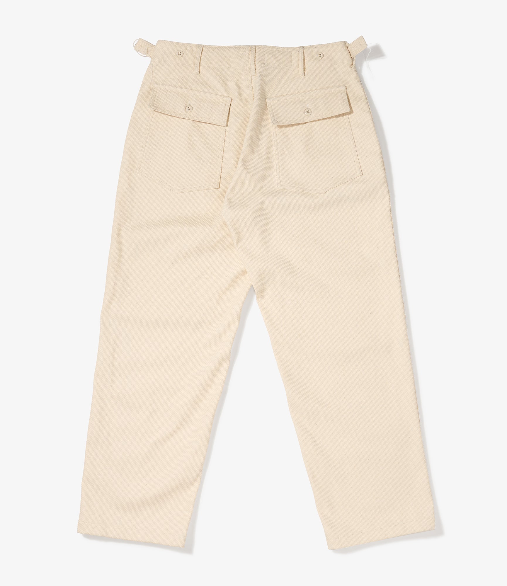 Fatigue Pant – Ecru Heavy Basketweave