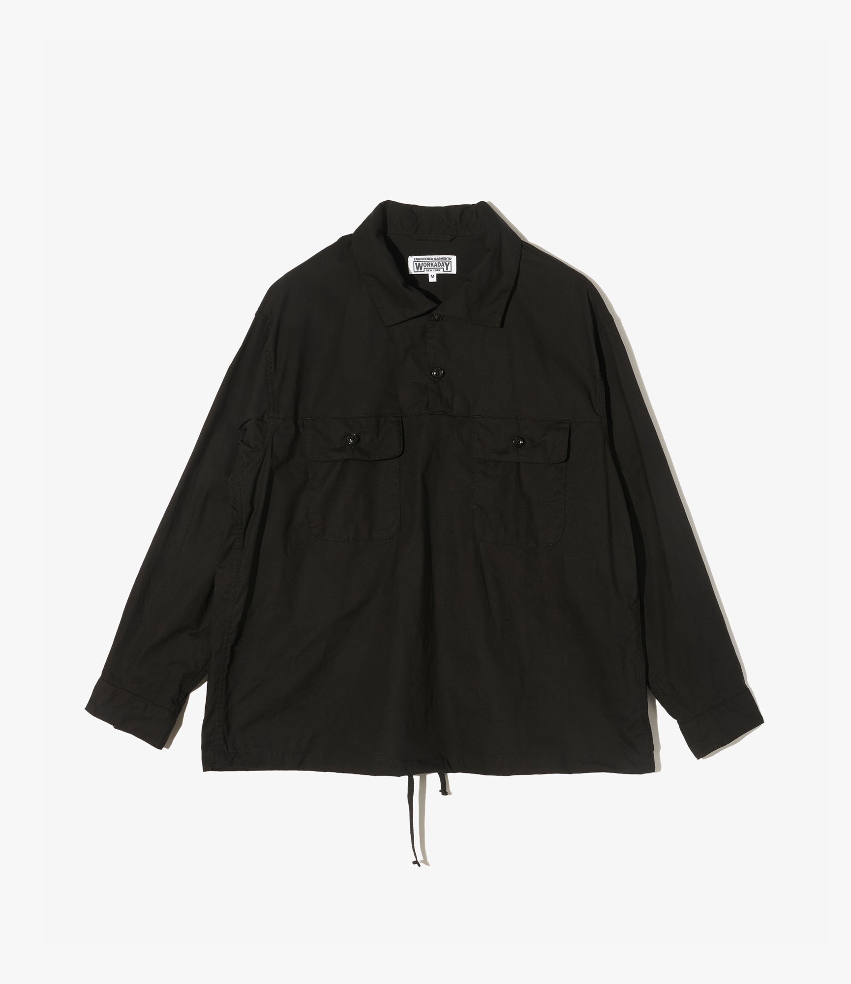 Jumper Shirt – Black Kona Cotton