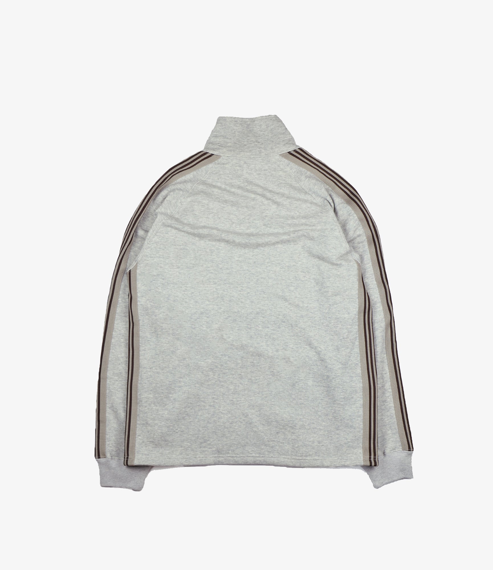 Needles x Nepenthes London Special - W.U. Track Jacket - Cotton Fleece / Braiding - Grey – Needles – Nepenthes London