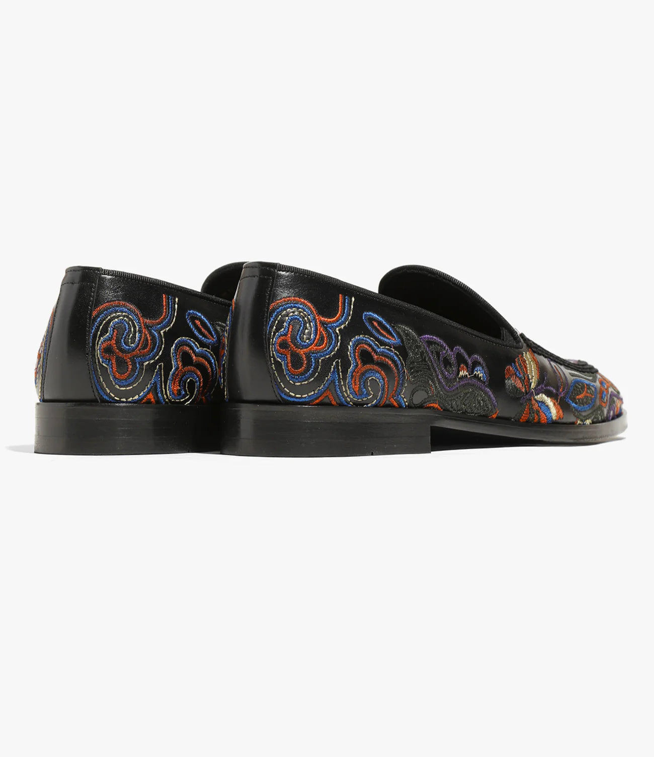 Needles Papillon EMB Leather Slip-On - Black – Needles – Nepenthes London