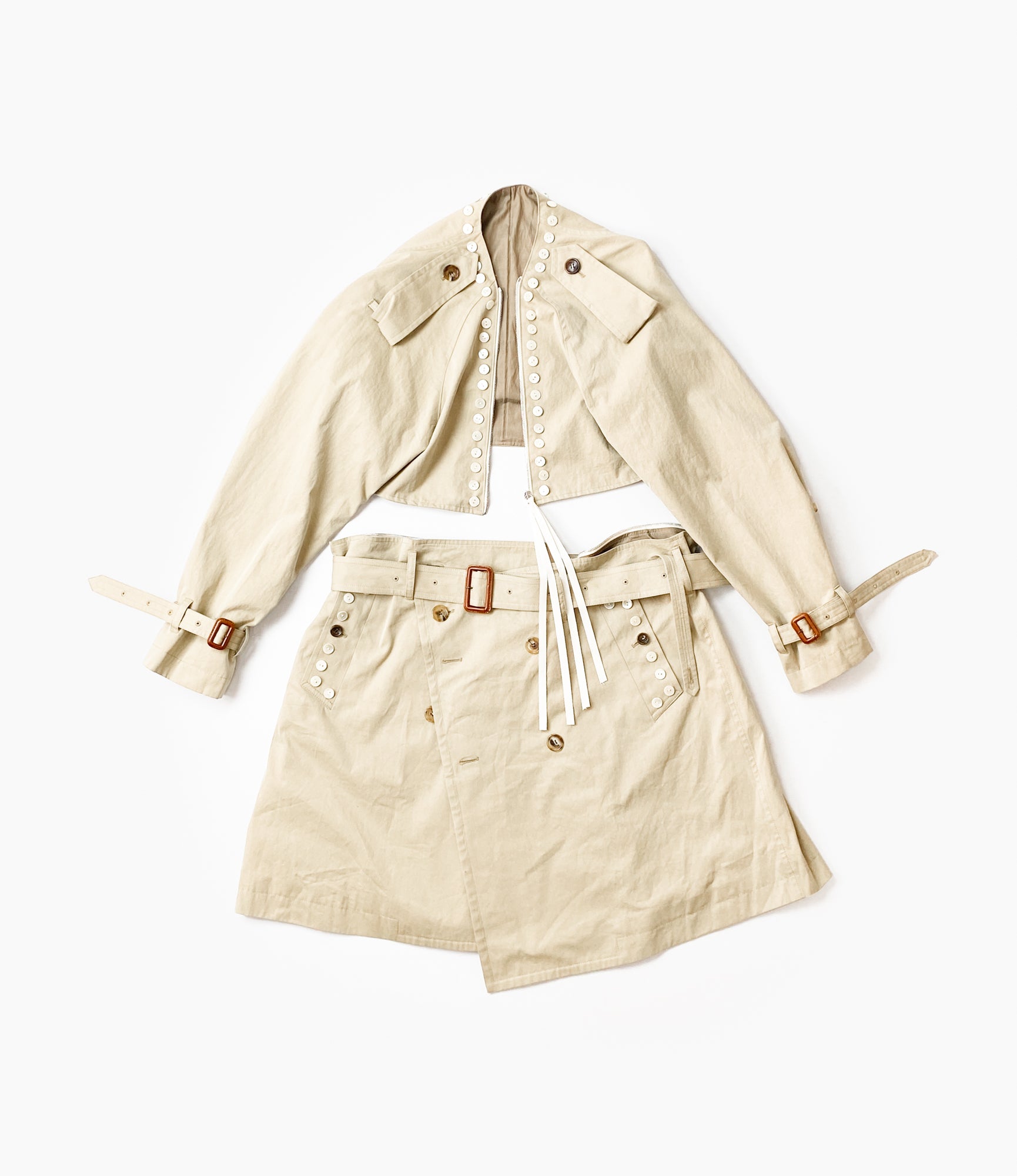 Modular Trenchcoat – Gabardine / Diamond
