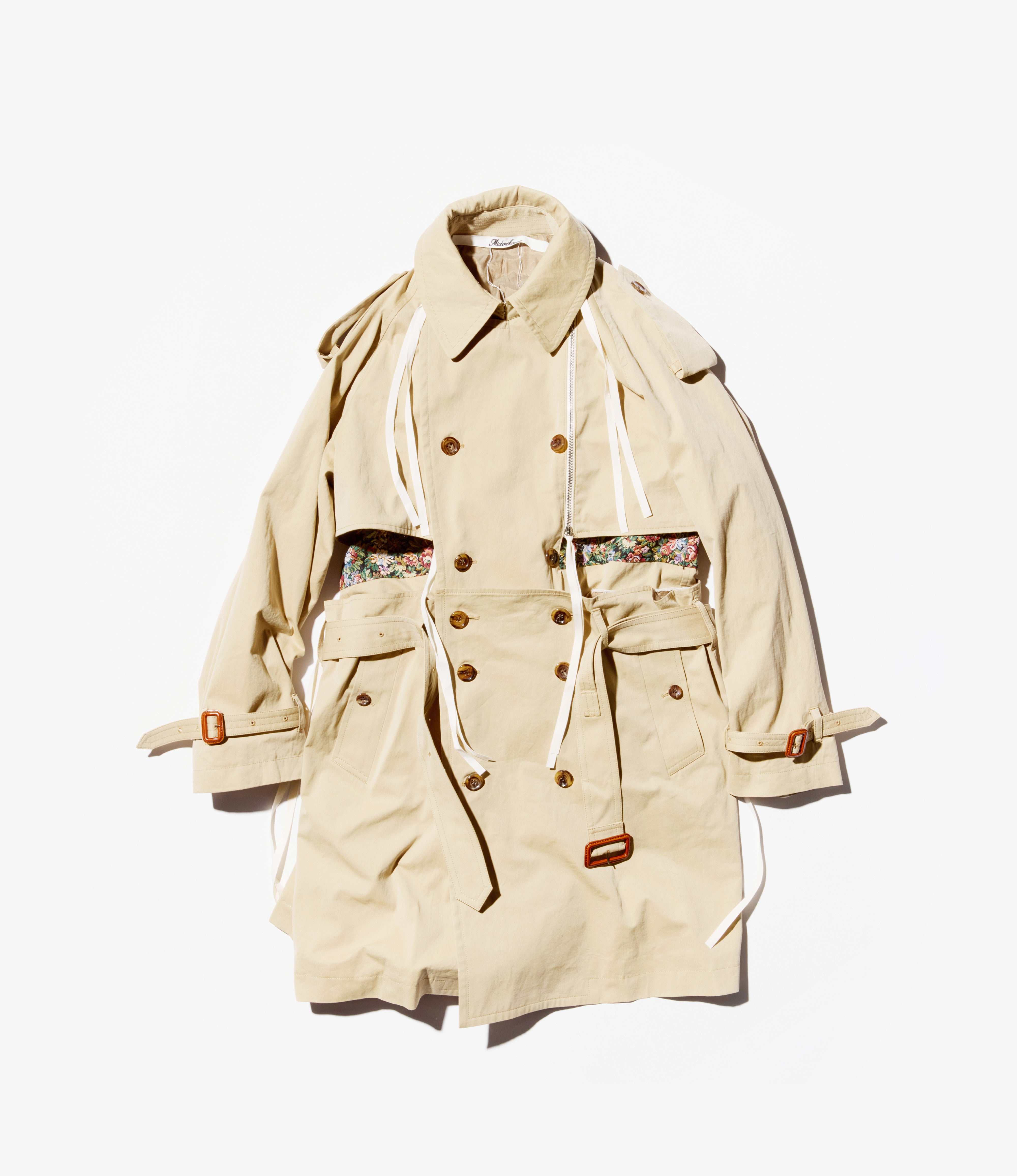 Modular Trenchcoat – Gabardine/Floral