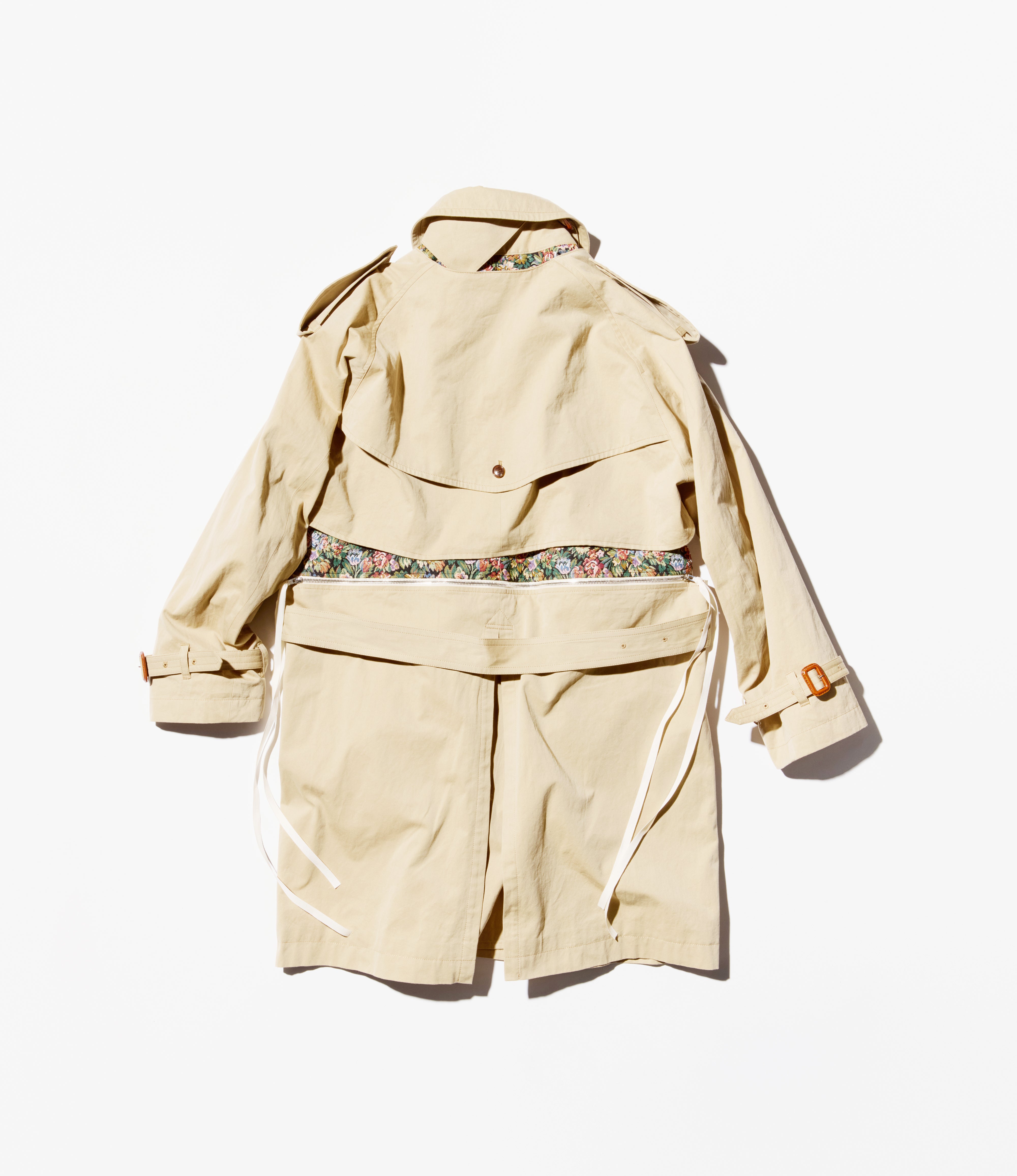 Modular Trenchcoat – Gabardine/Floral