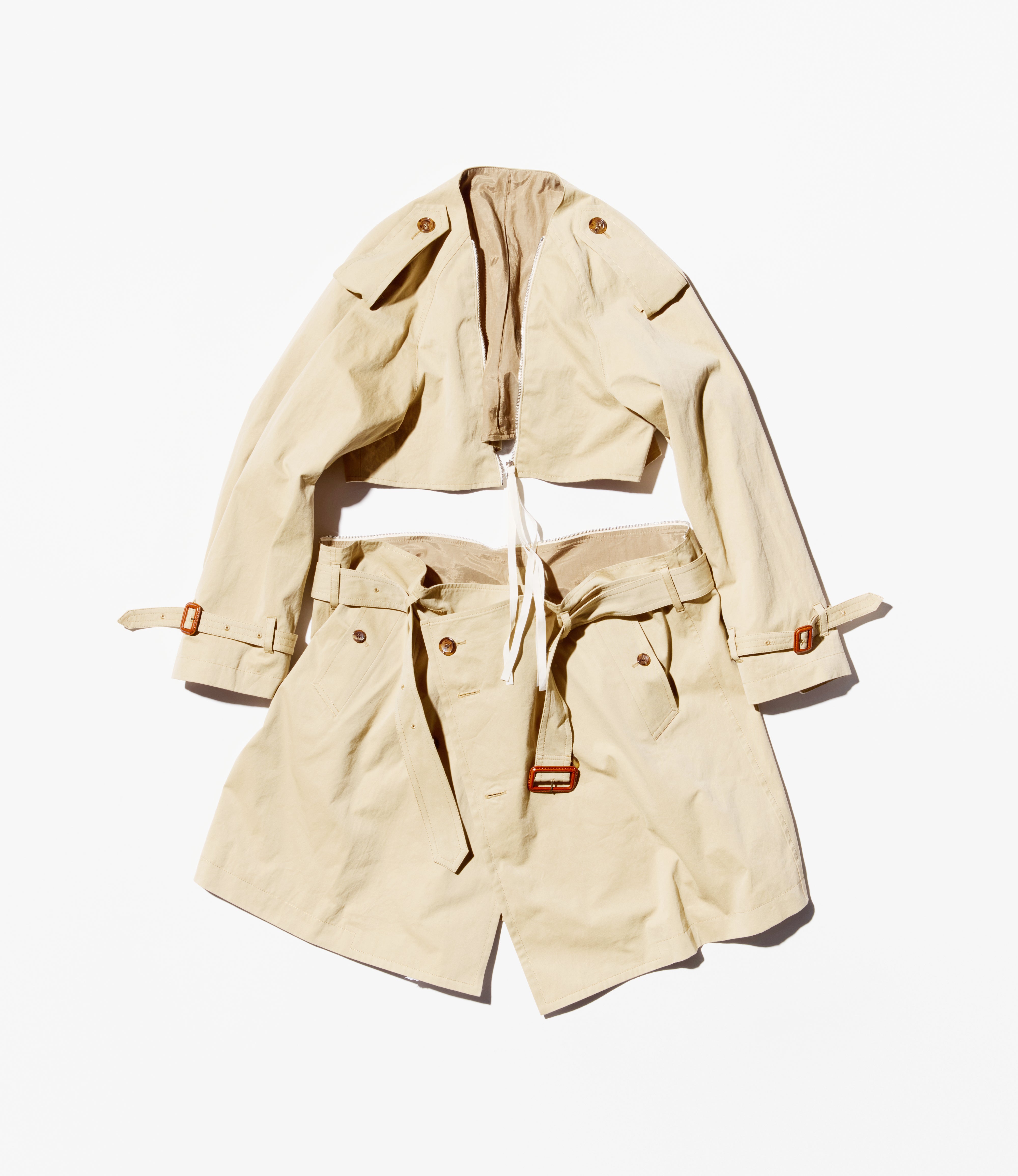 Modular Trenchcoat – Gabardine/Floral