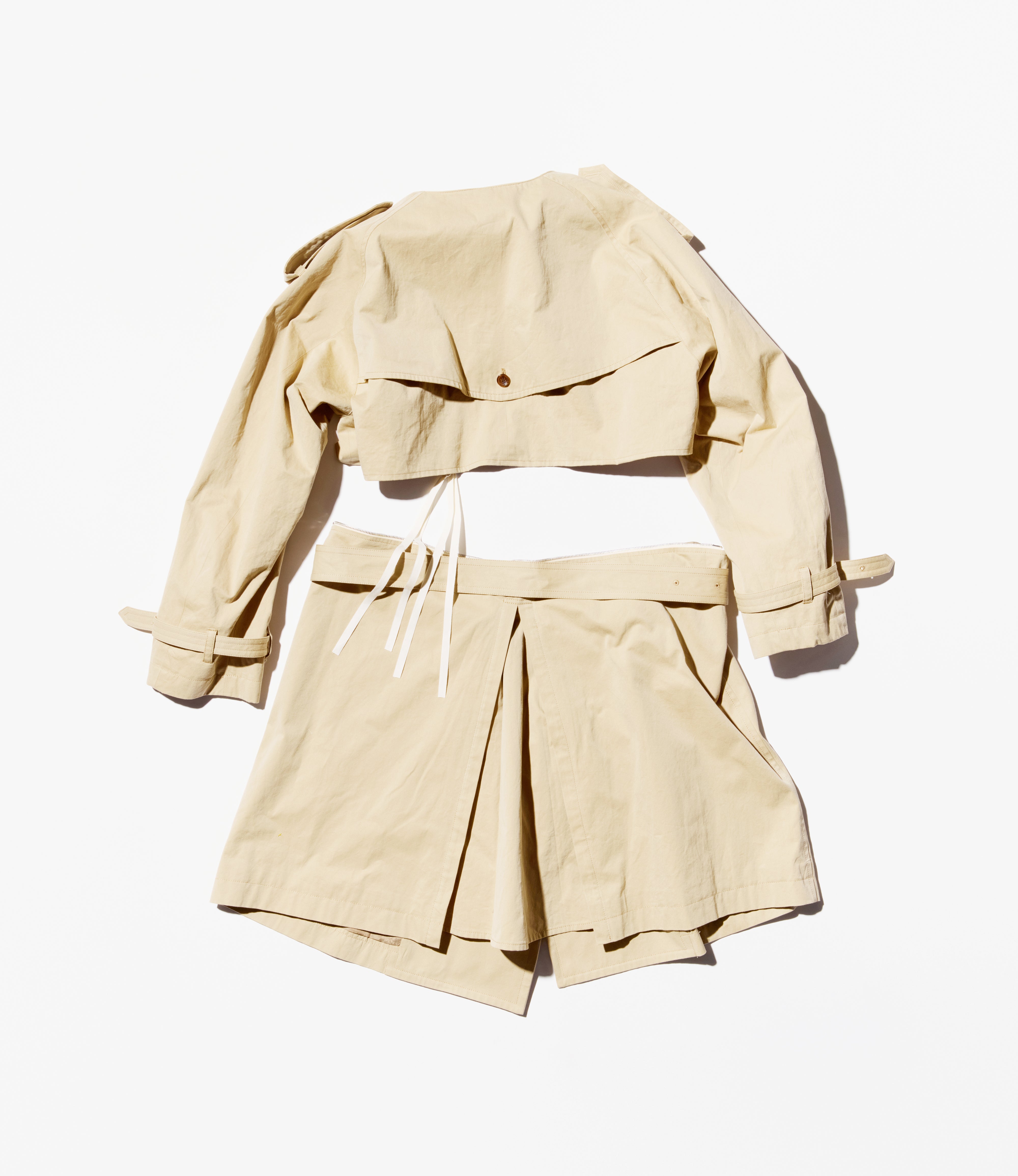 Modular Trenchcoat – Gabardine/Floral