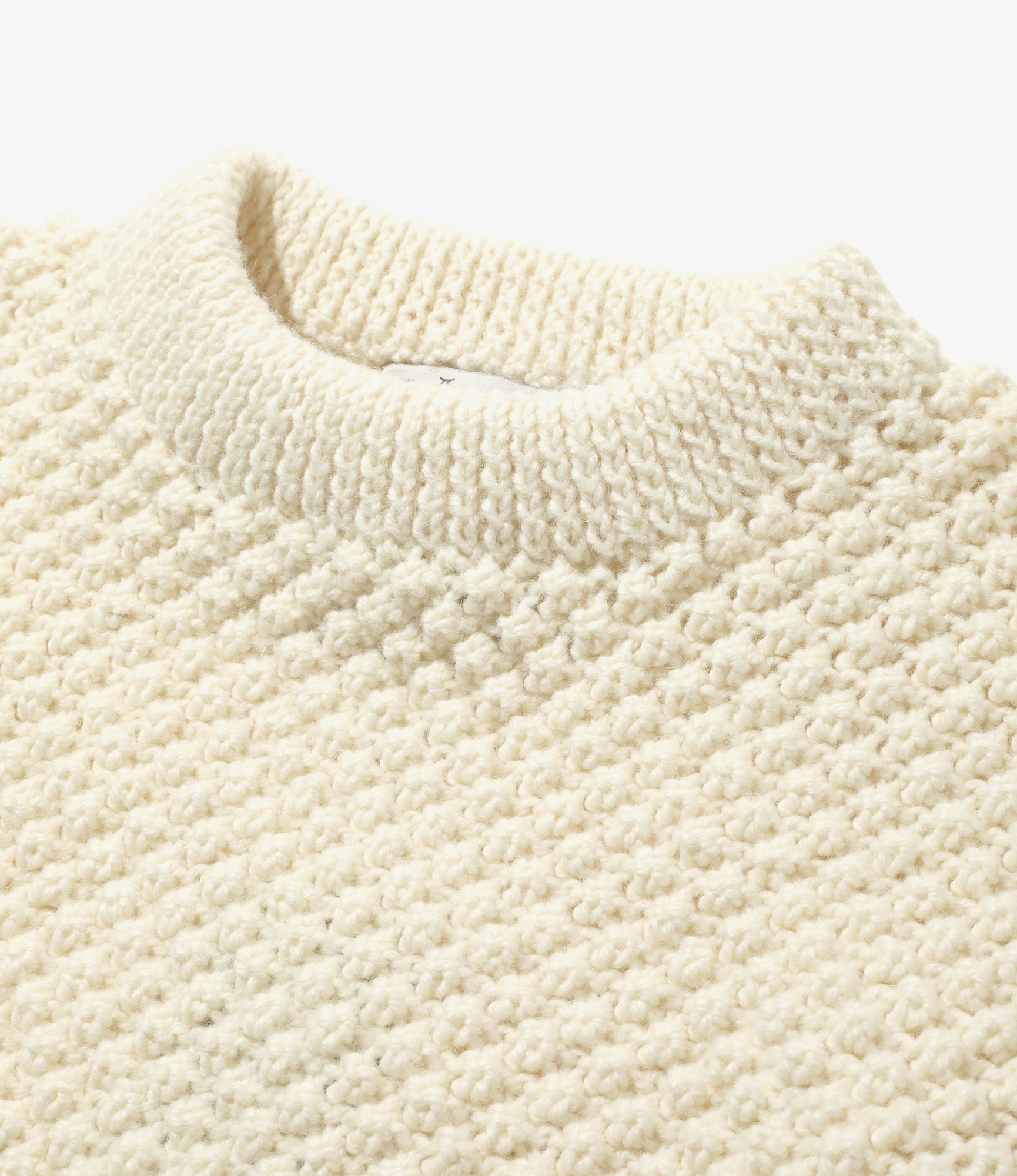 Woburn Walk Mock Neck Popcorn Tunic - Natural – Woburn Walk – Nepenthes London