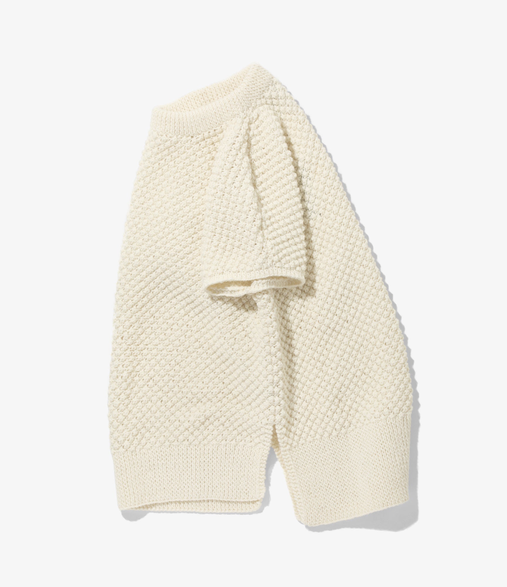 Woburn Walk Mock Neck Popcorn Tunic - Natural – Woburn Walk – Nepenthes London