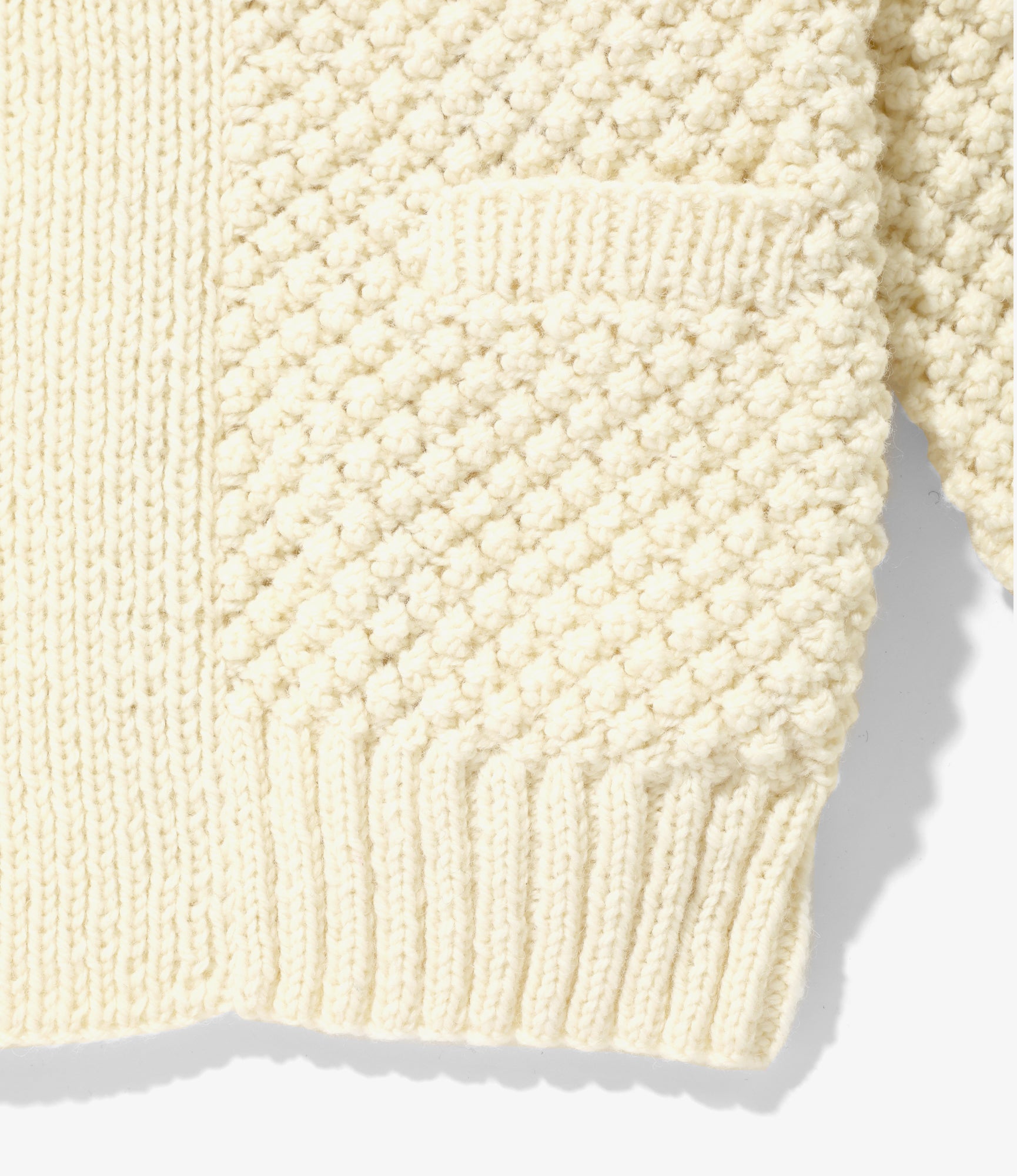 Woburn Walk Shawl Collar Popcorn Jacket - Natural – Woburn Walk – Nepenthes London