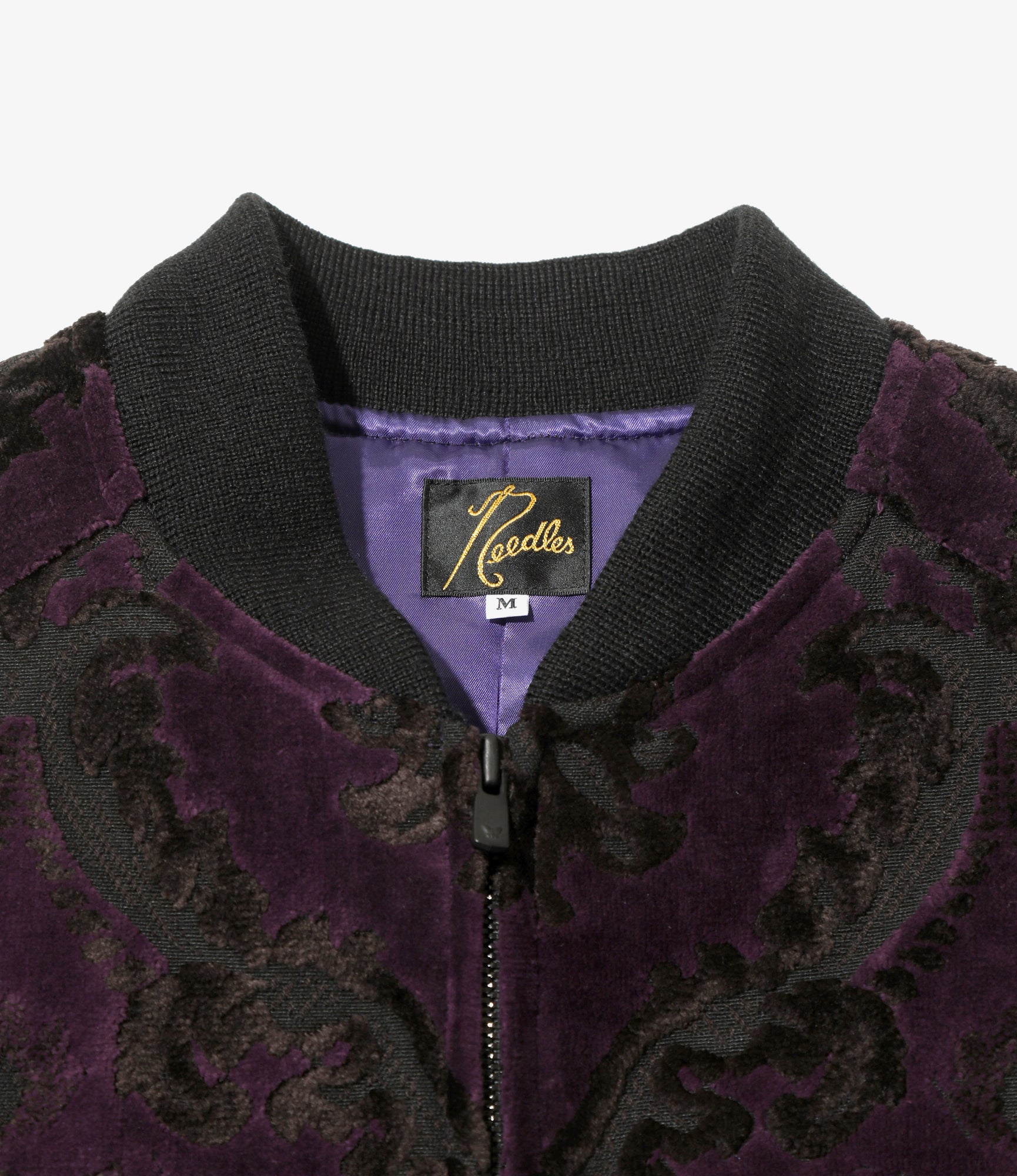 BB Jacket – Purple Papillon Jacquard Pile