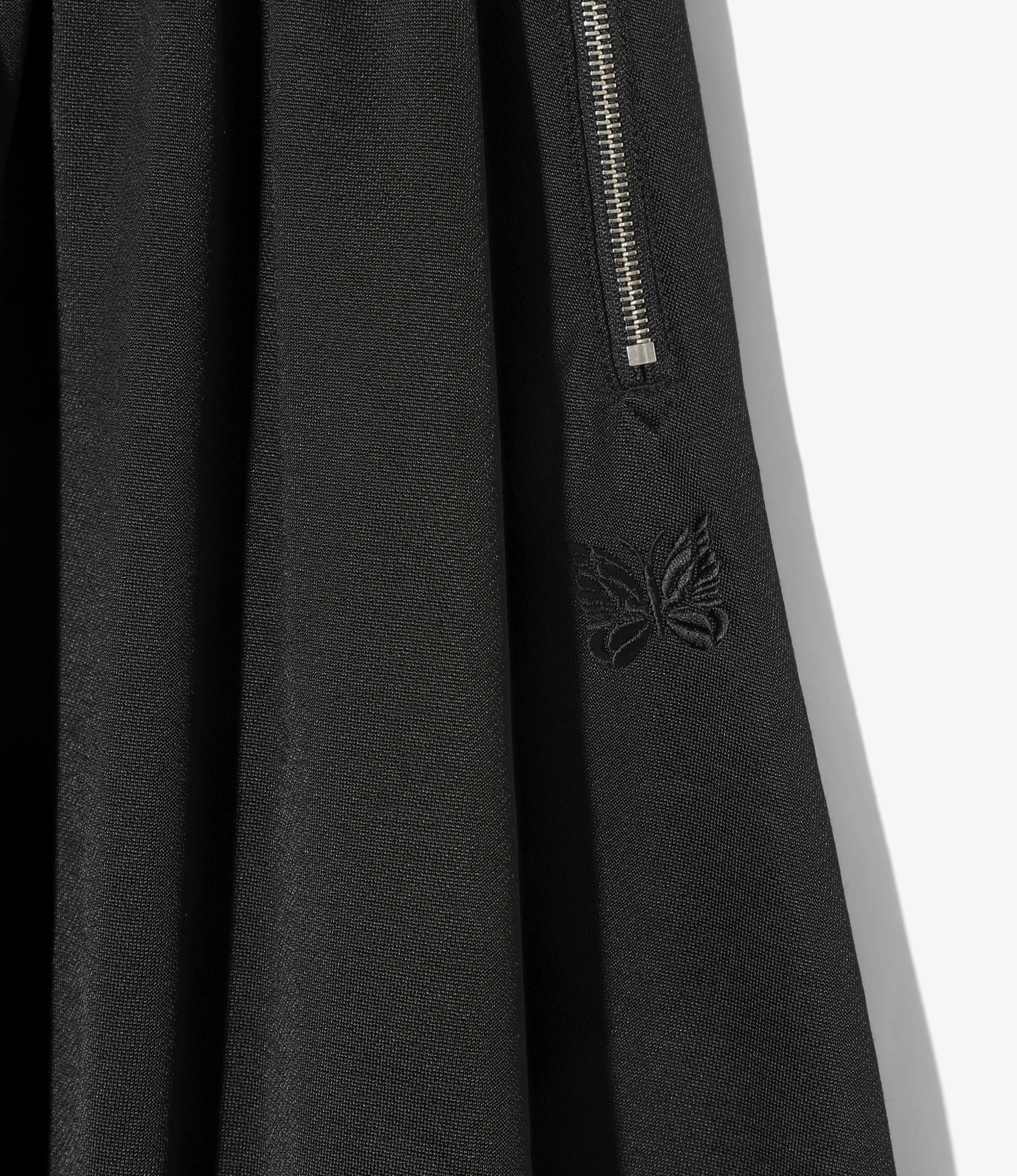 Balloon Track Skirt - Black Bright Jersey