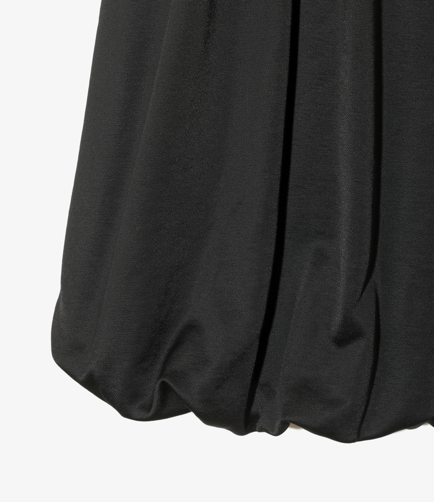 Balloon Track Skirt - Black Bright Jersey