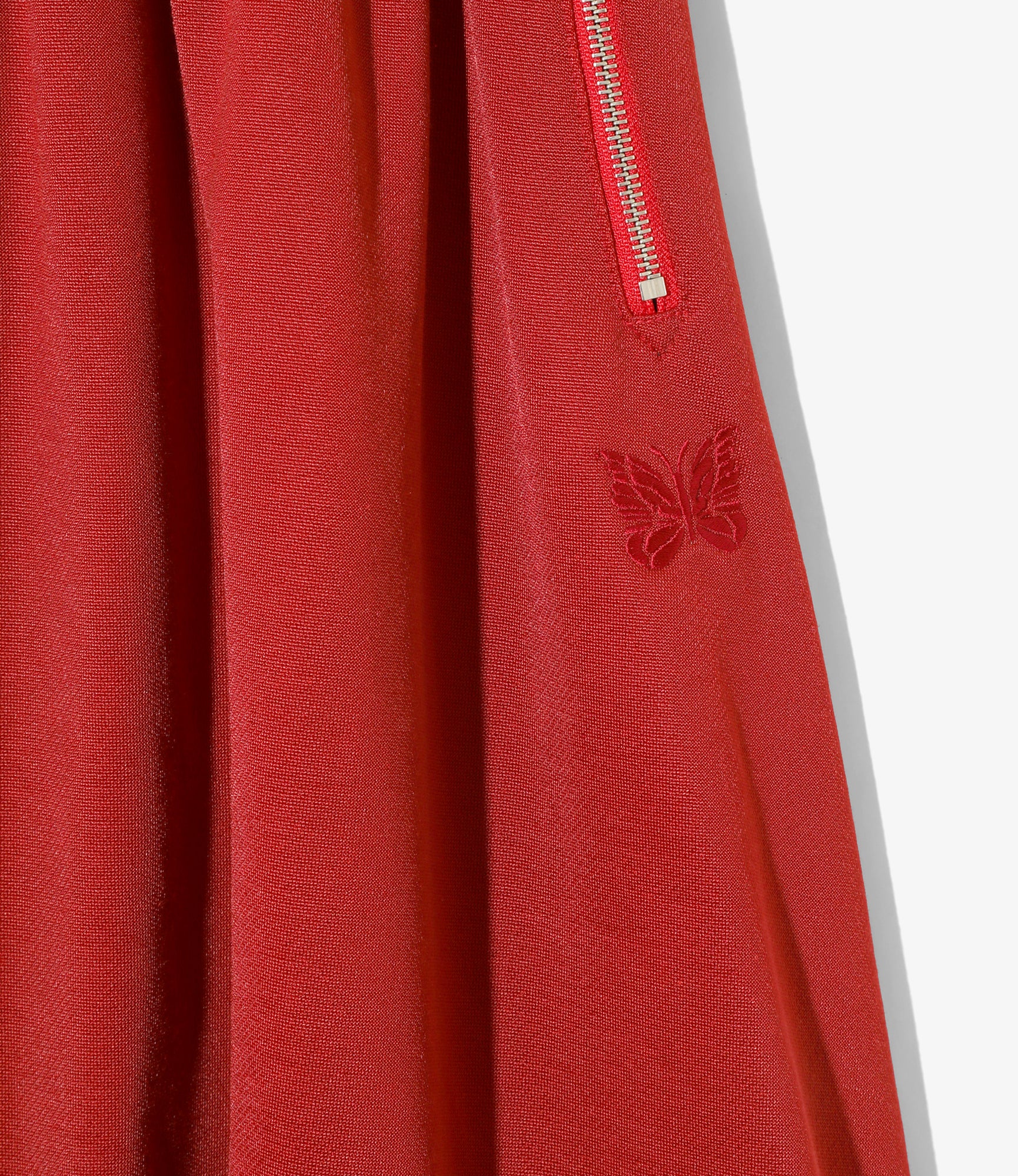 Balloon Track Skirt - Red Bright Jersey