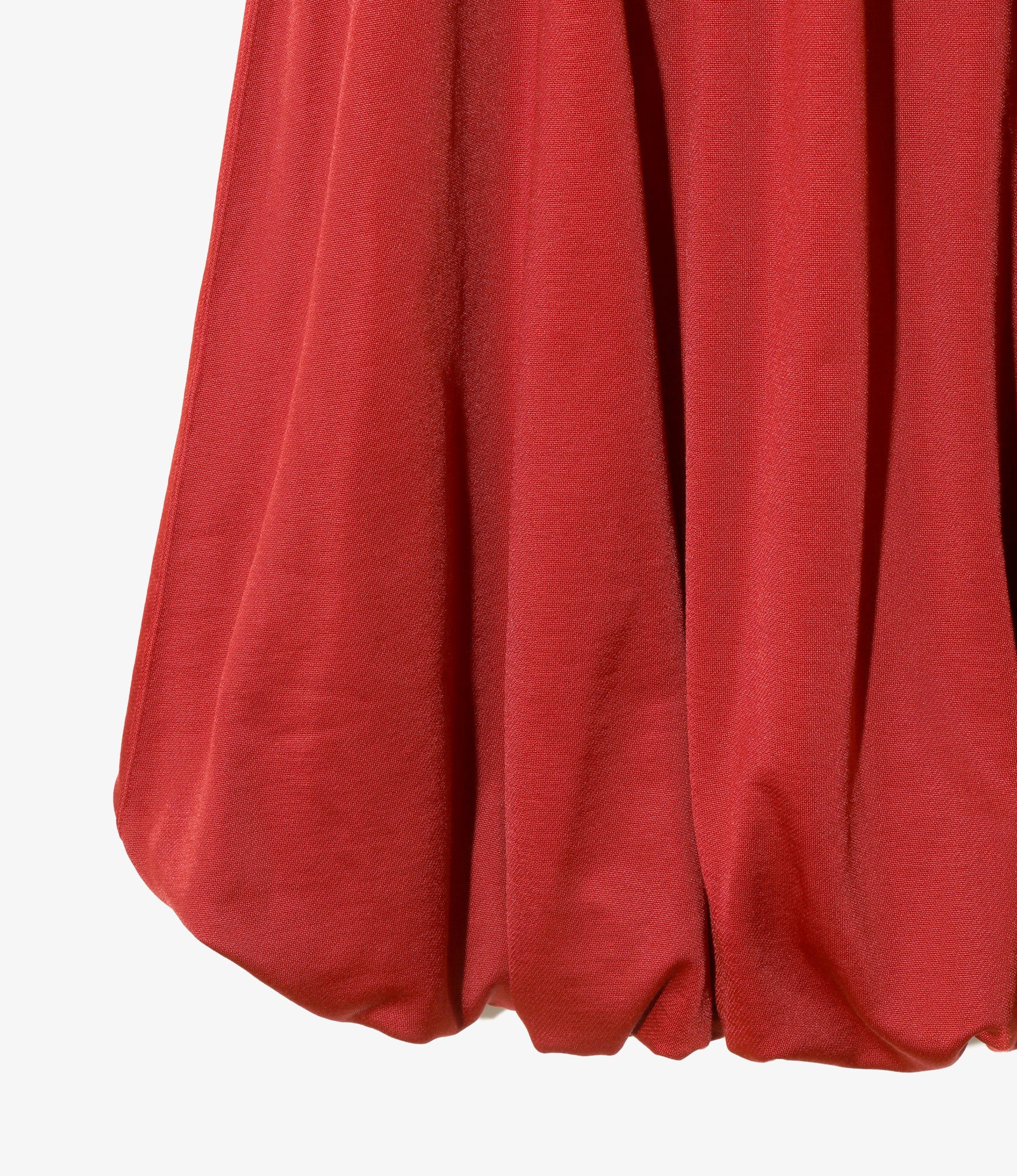 Balloon Track Skirt - Red Bright Jersey