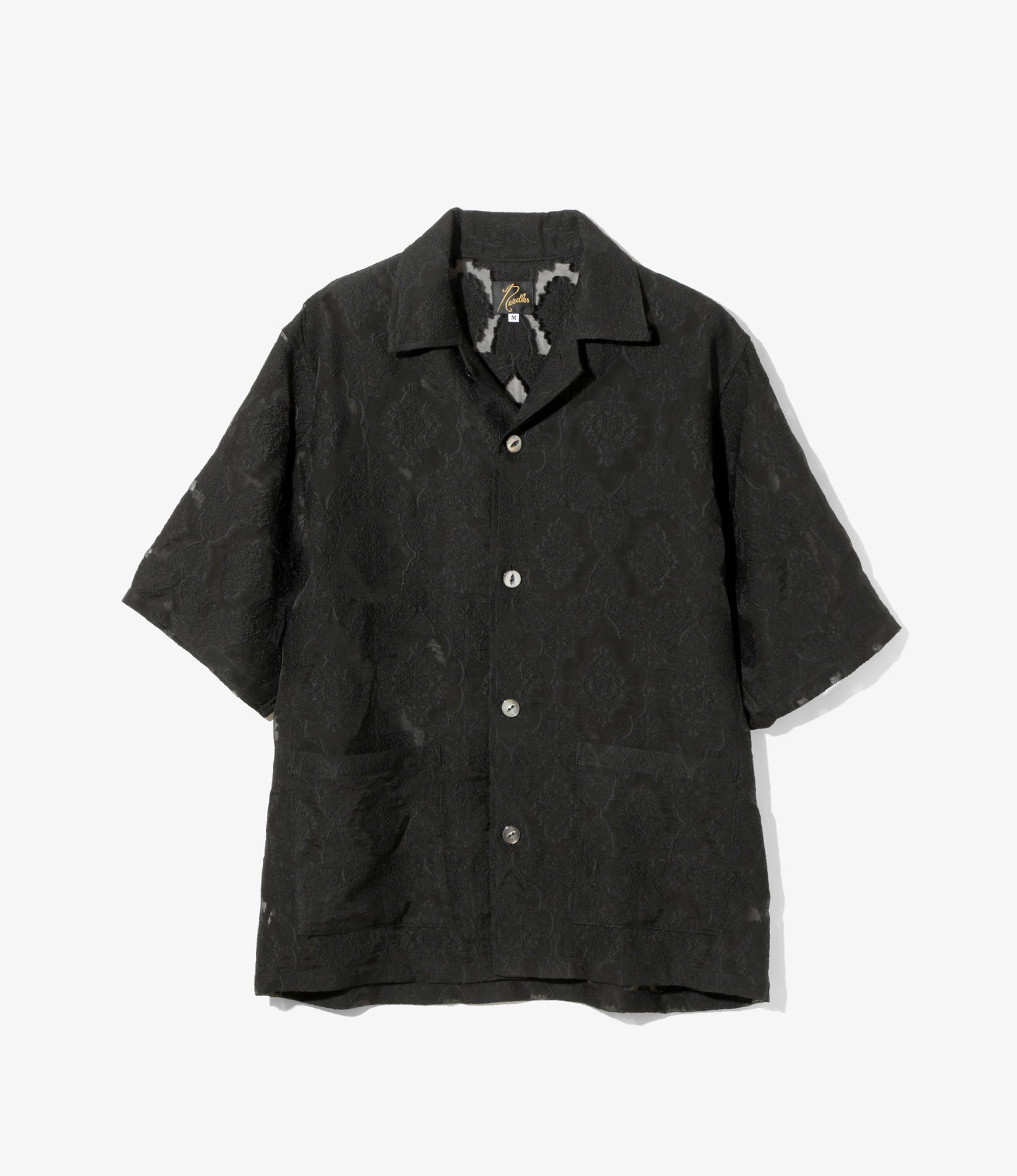 Cabana Shirt – Black Victorian Sheer