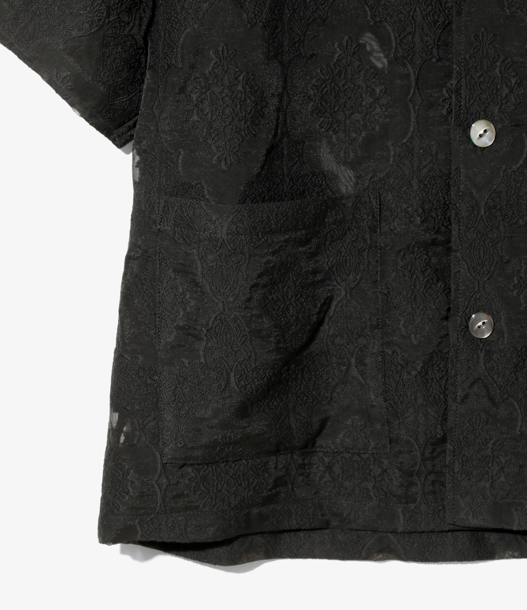 Cabana Shirt – Black Victorian Sheer