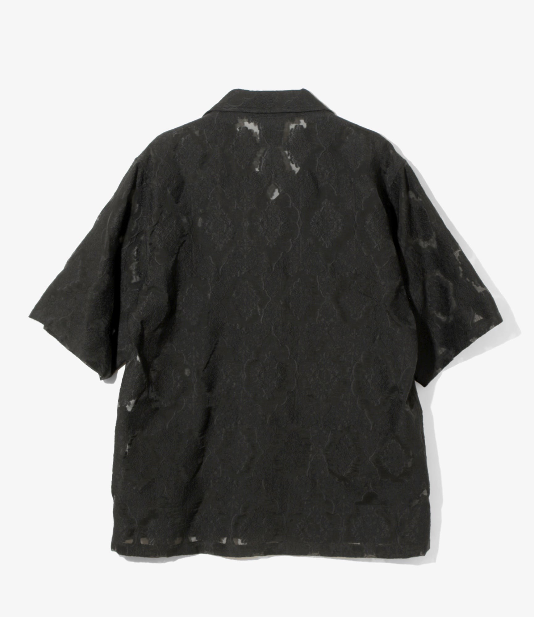 Cabana Shirt – Black Victorian Sheer