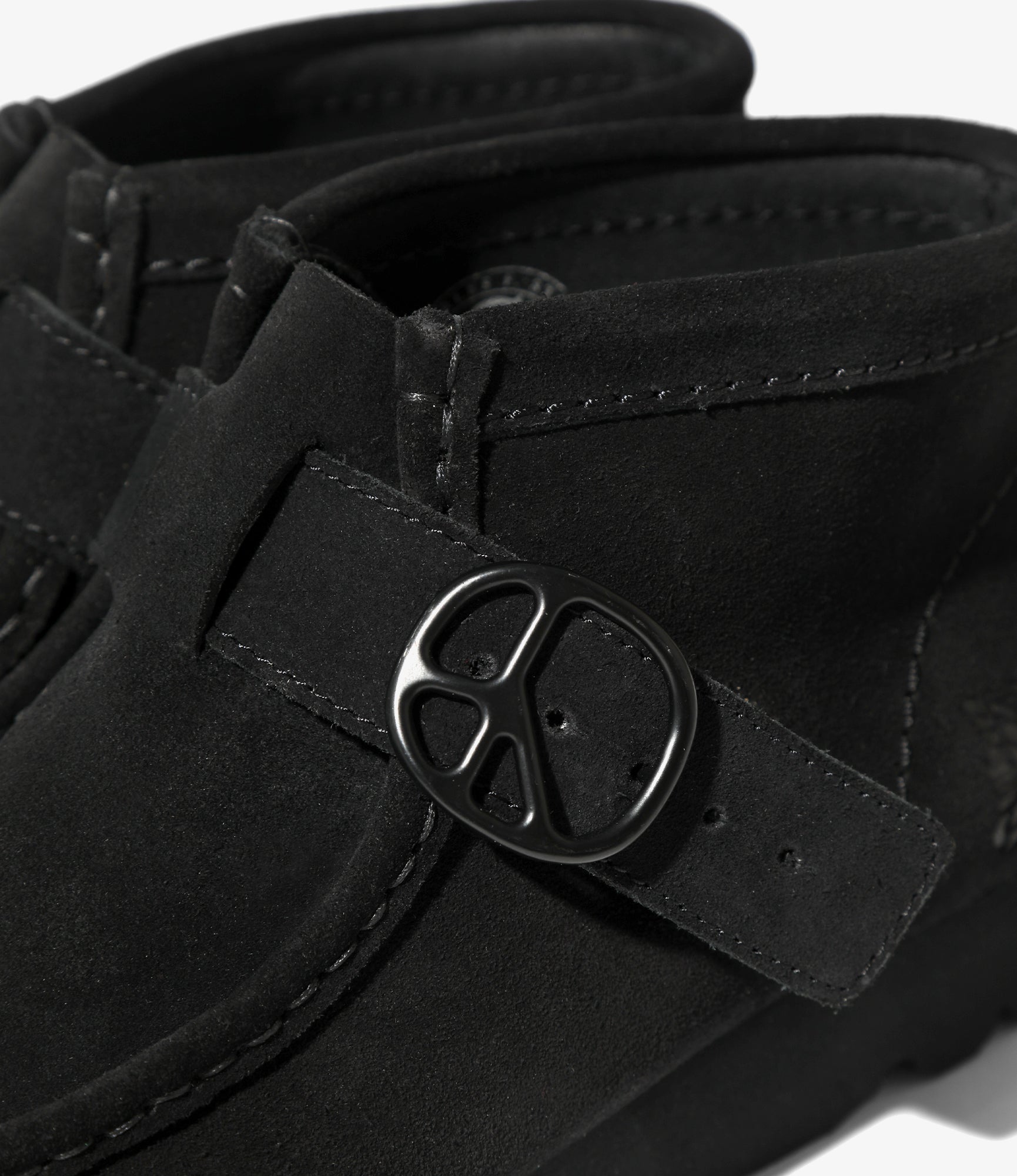 Walla Strap Boot – Black Suede