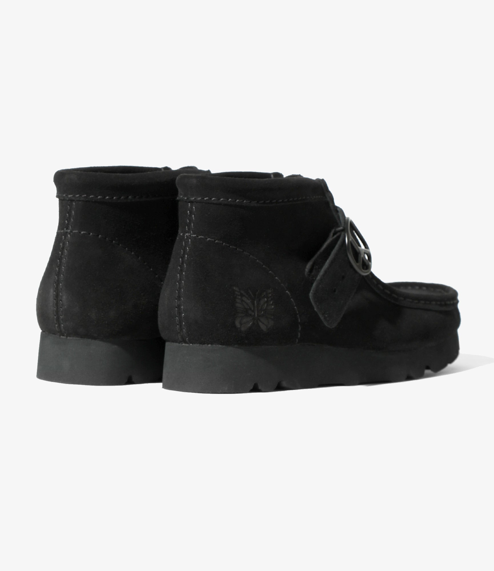 Walla Strap Boot – Black Suede