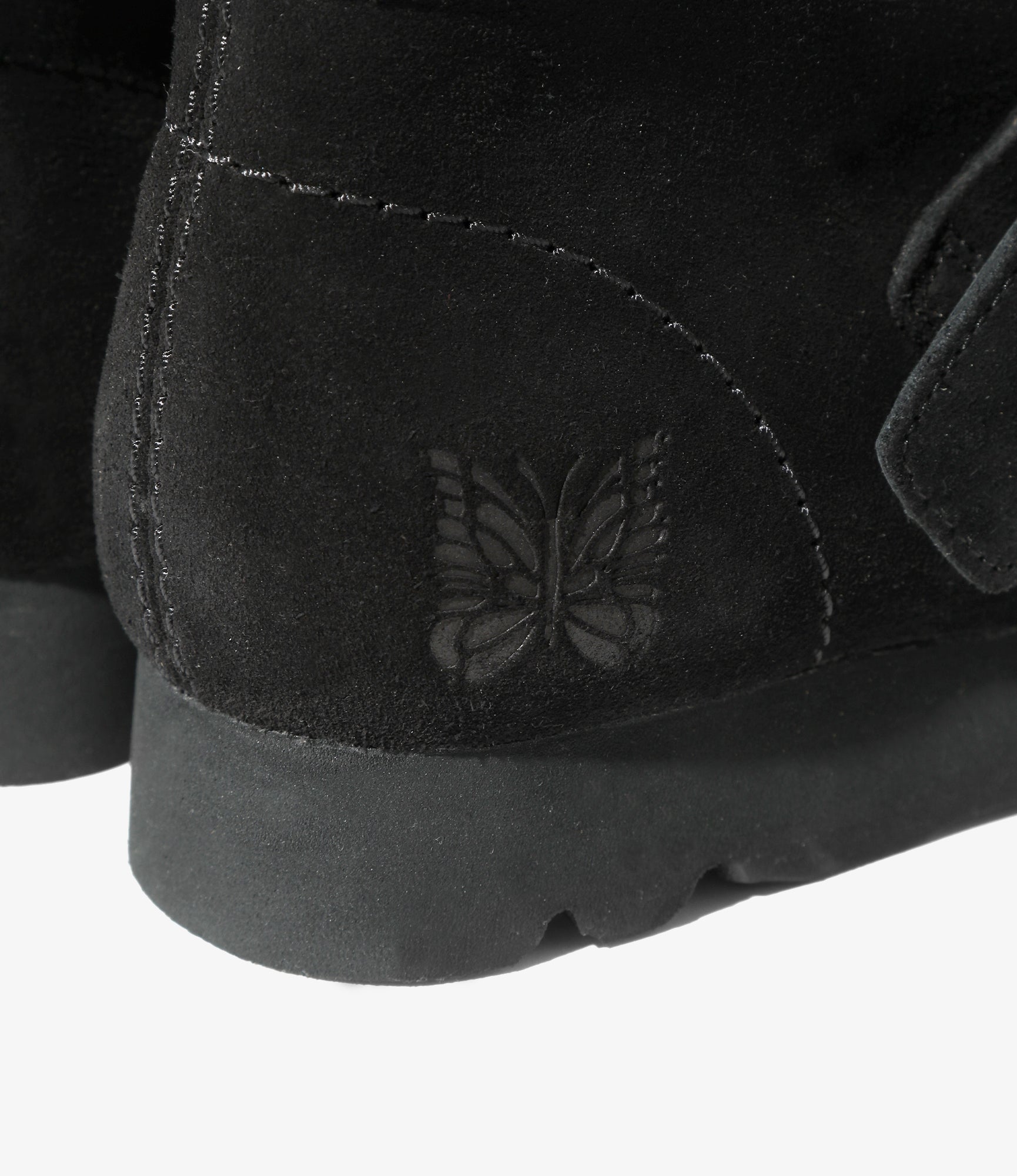 Walla Strap Boot – Black Suede
