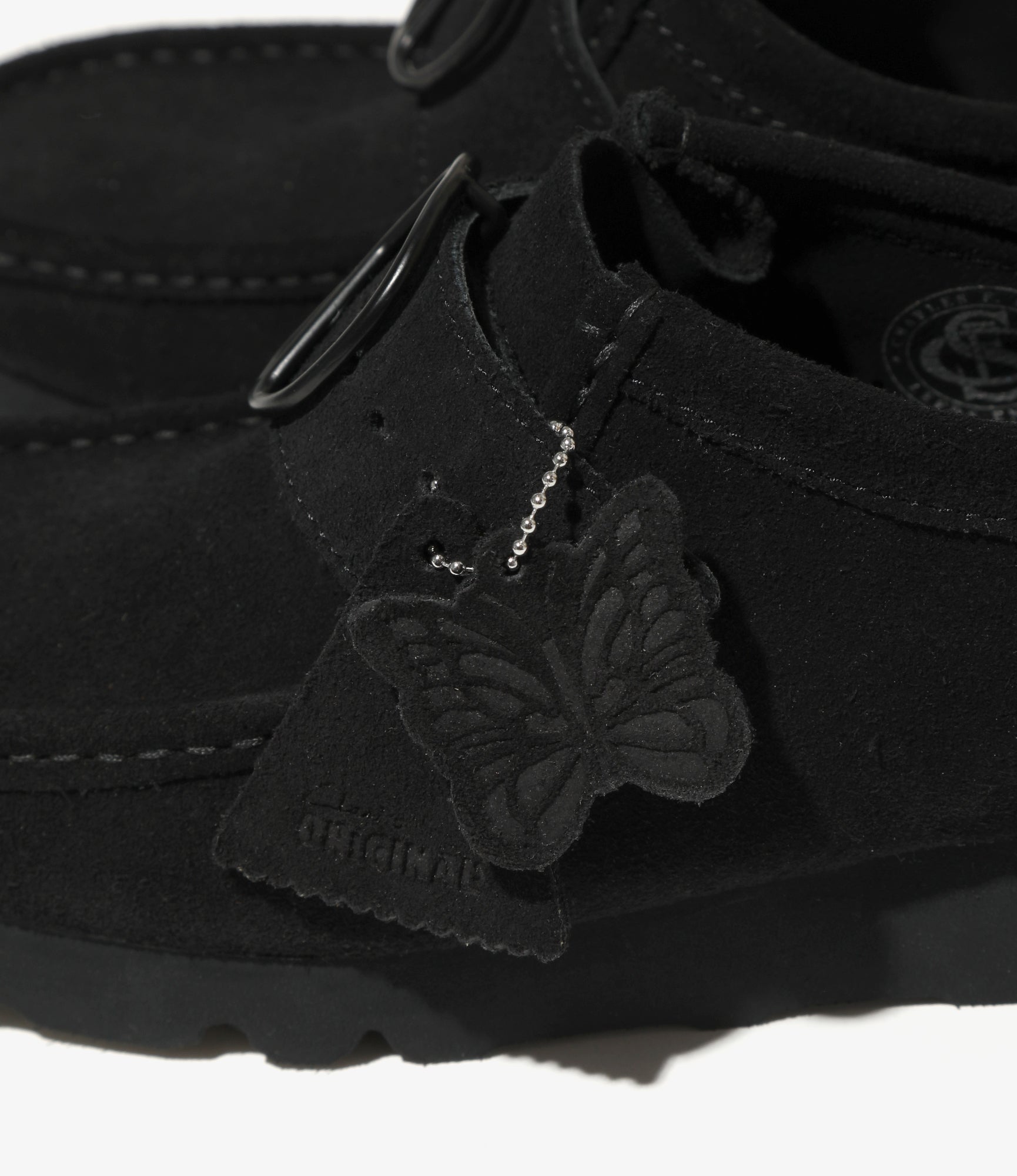 Walla Strap Boot – Black Suede