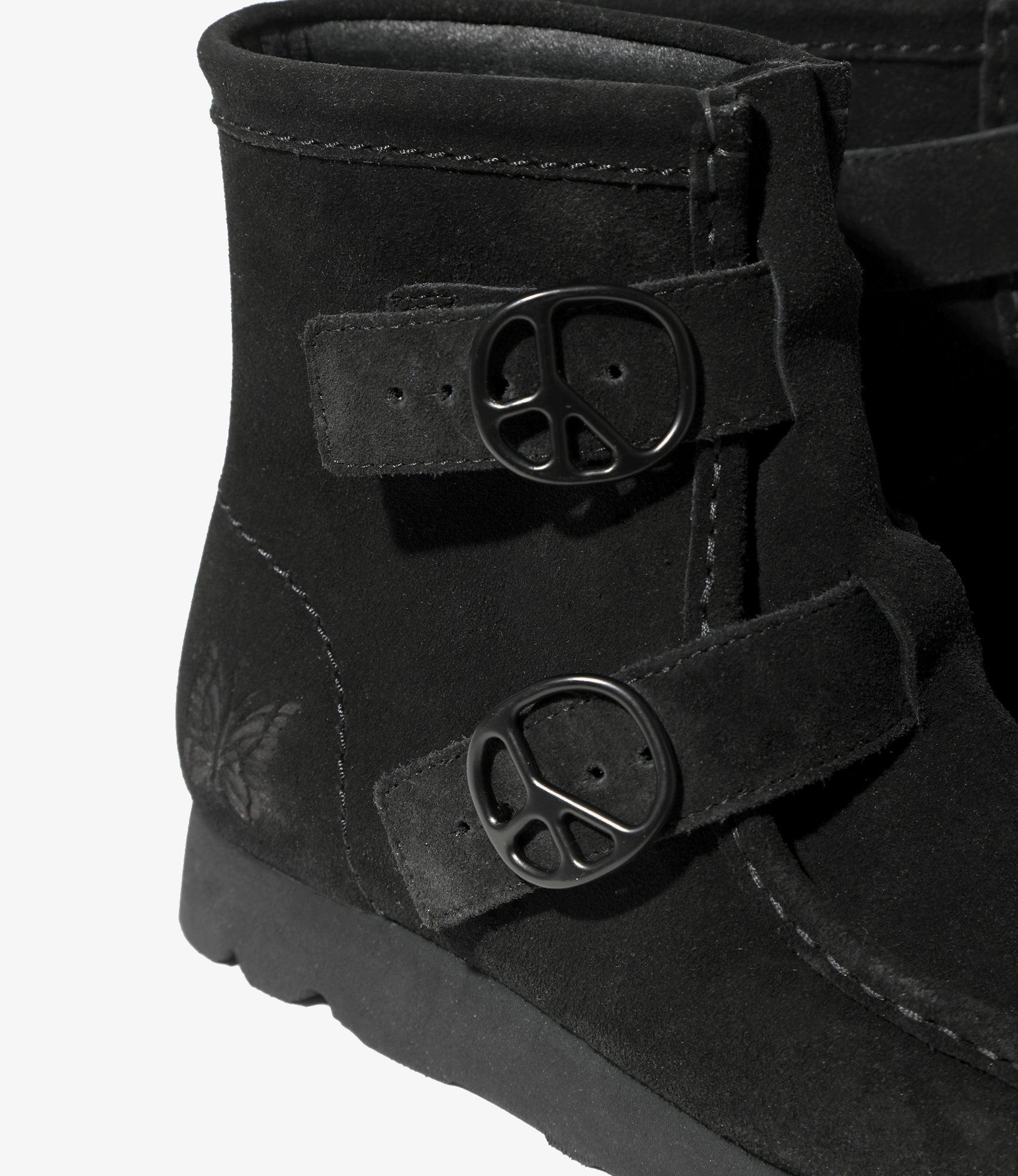 Walla Strap High – Black Suede