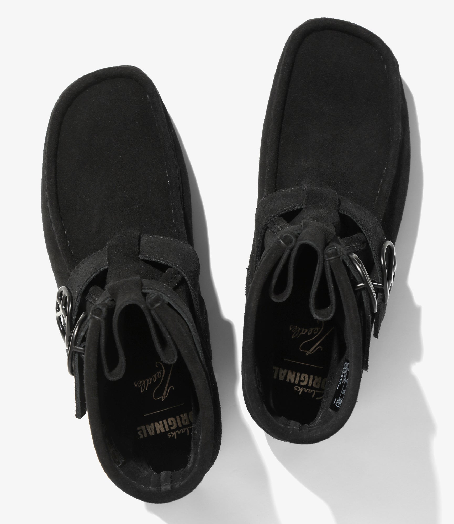 Walla Strap High – Black Suede