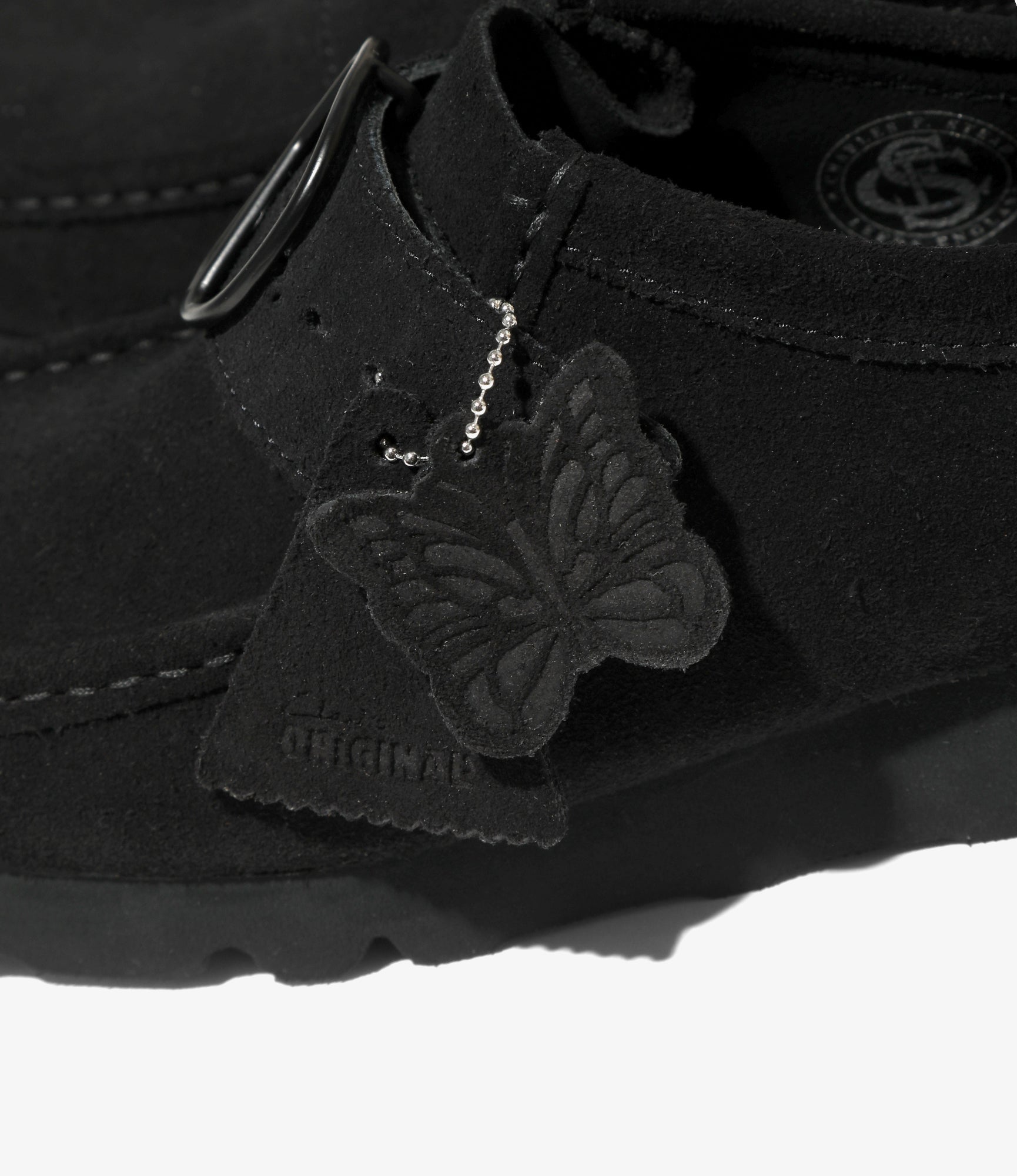 Walla Strap Low – Black Suede