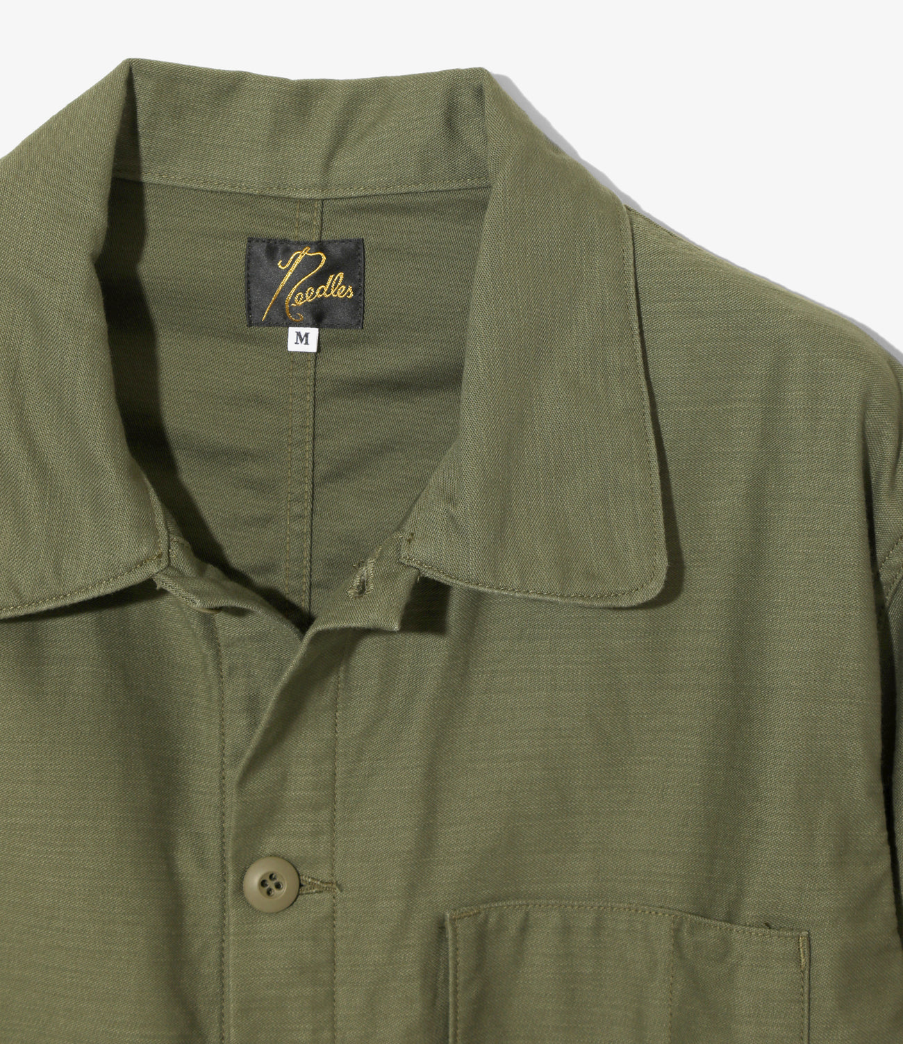 Coverall – Olive Reversed Sateen