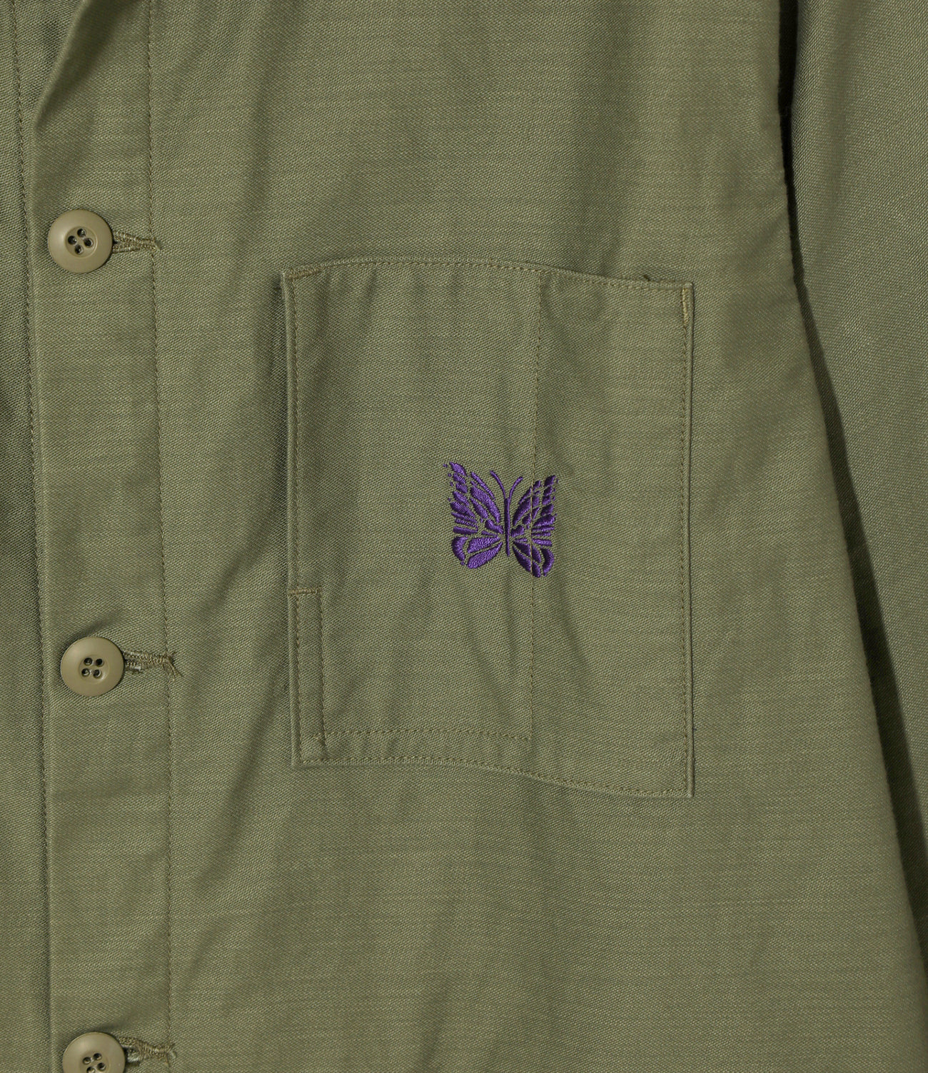 Coverall – Olive Reversed Sateen