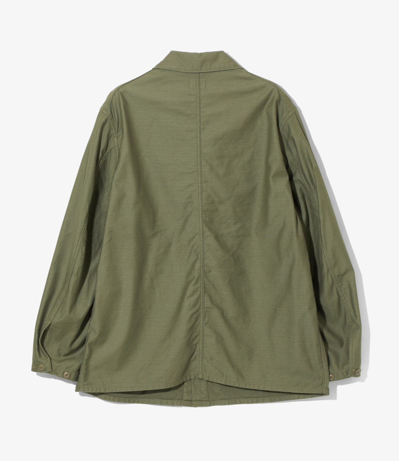 Coverall – Olive Reversed Sateen