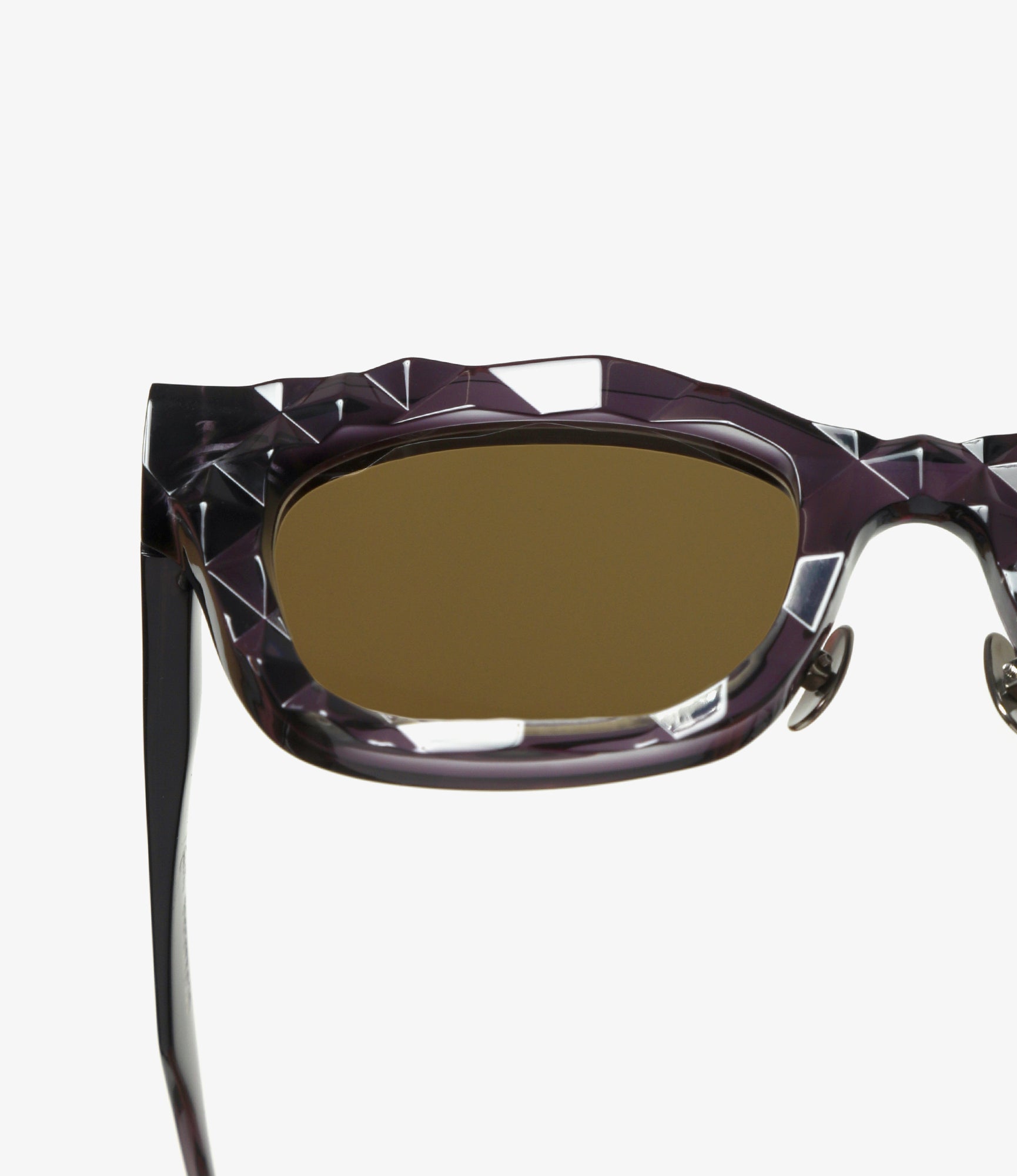 RF-064C Sunglasses – Purple/Brown