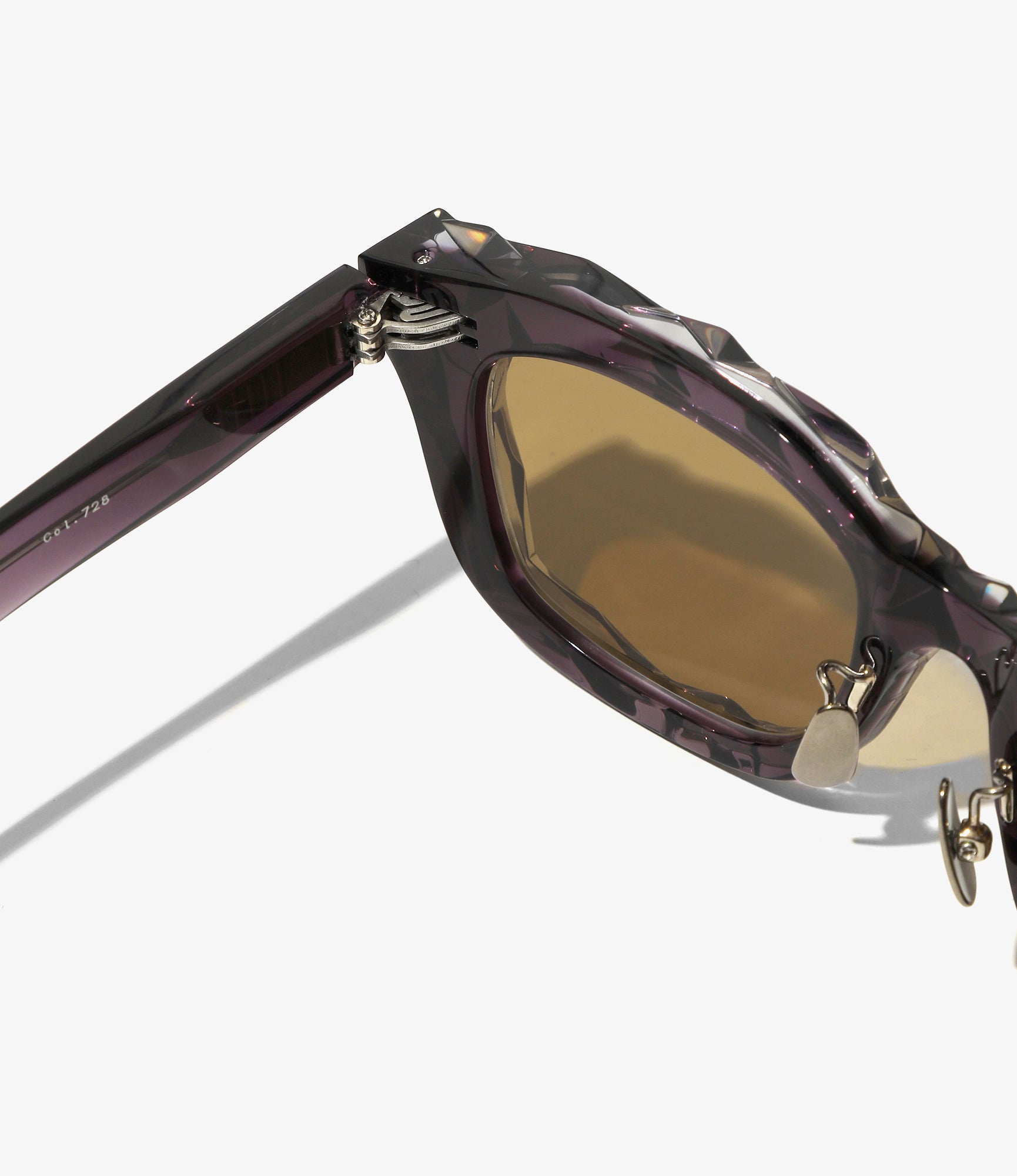 RF-064C Sunglasses – Purple/Brown