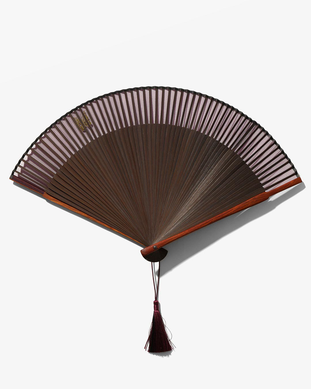 Foldable 60-Leaf Sensu Fan – Rosewood