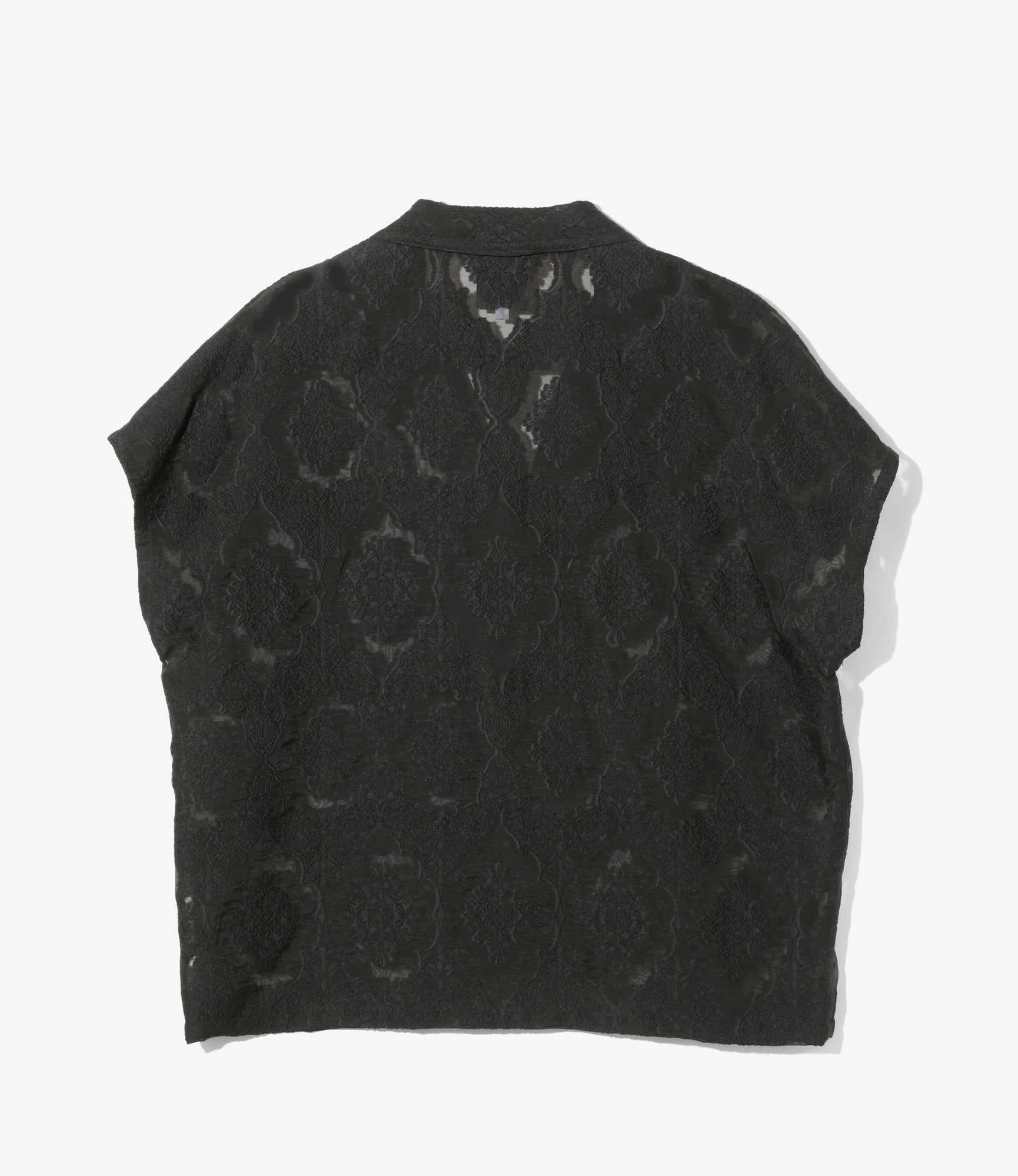 French Sleeve Blouse – Black Victorian Sheer