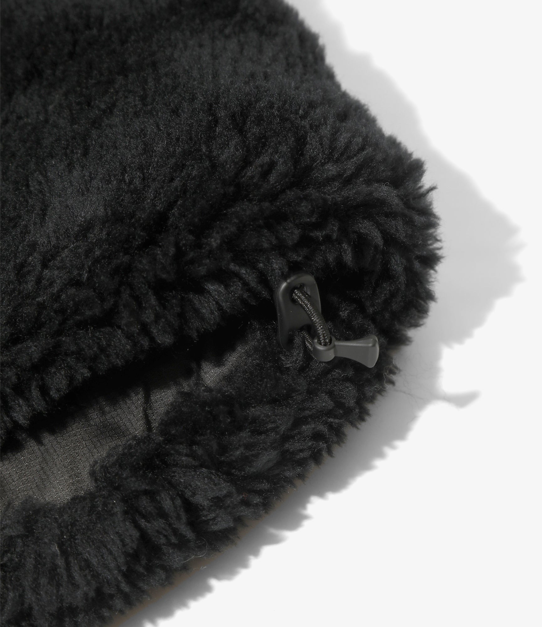 Faux Fur Jacket – Black