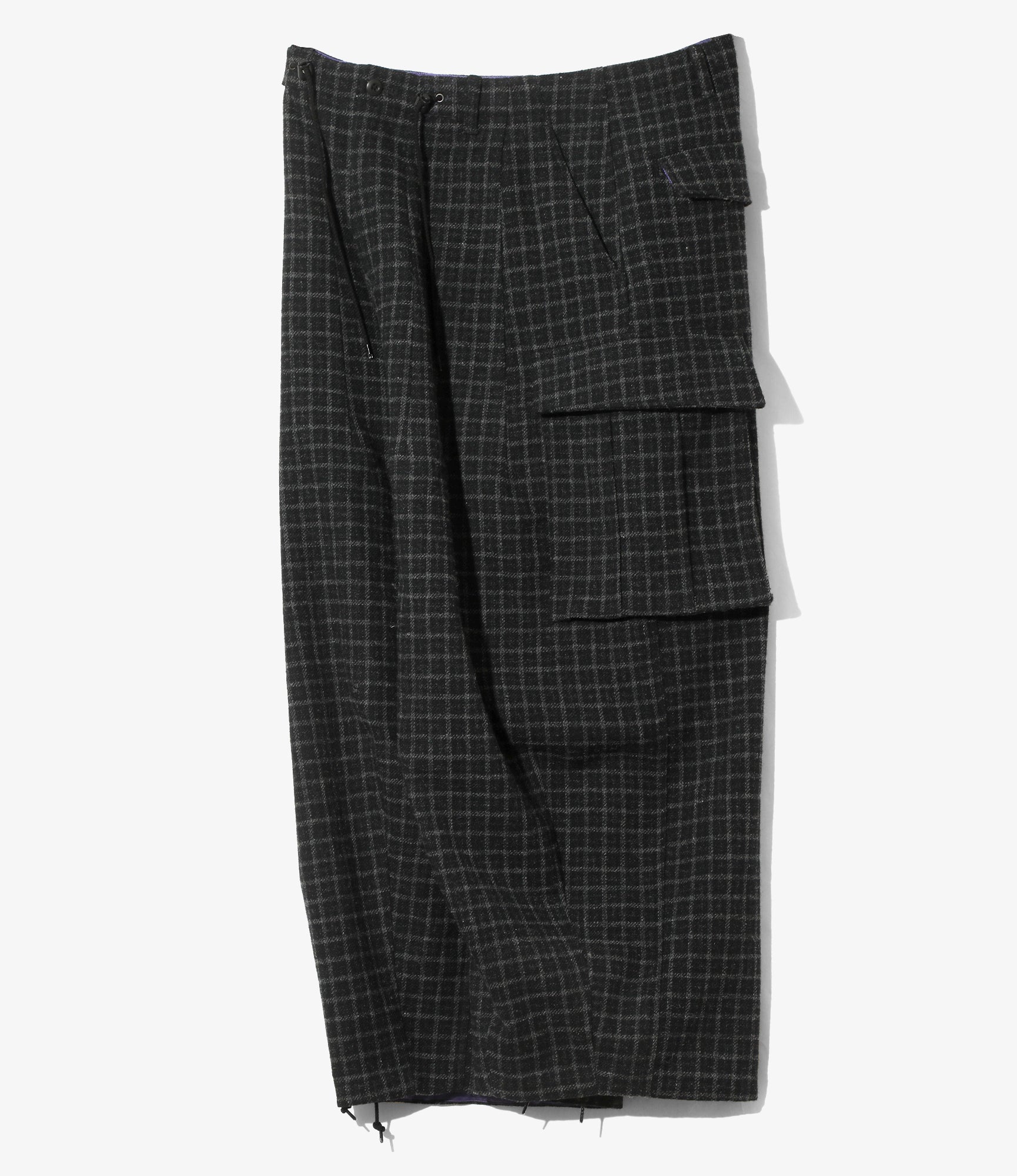 HD BDU Pant – Charcoal Plaid Tweed