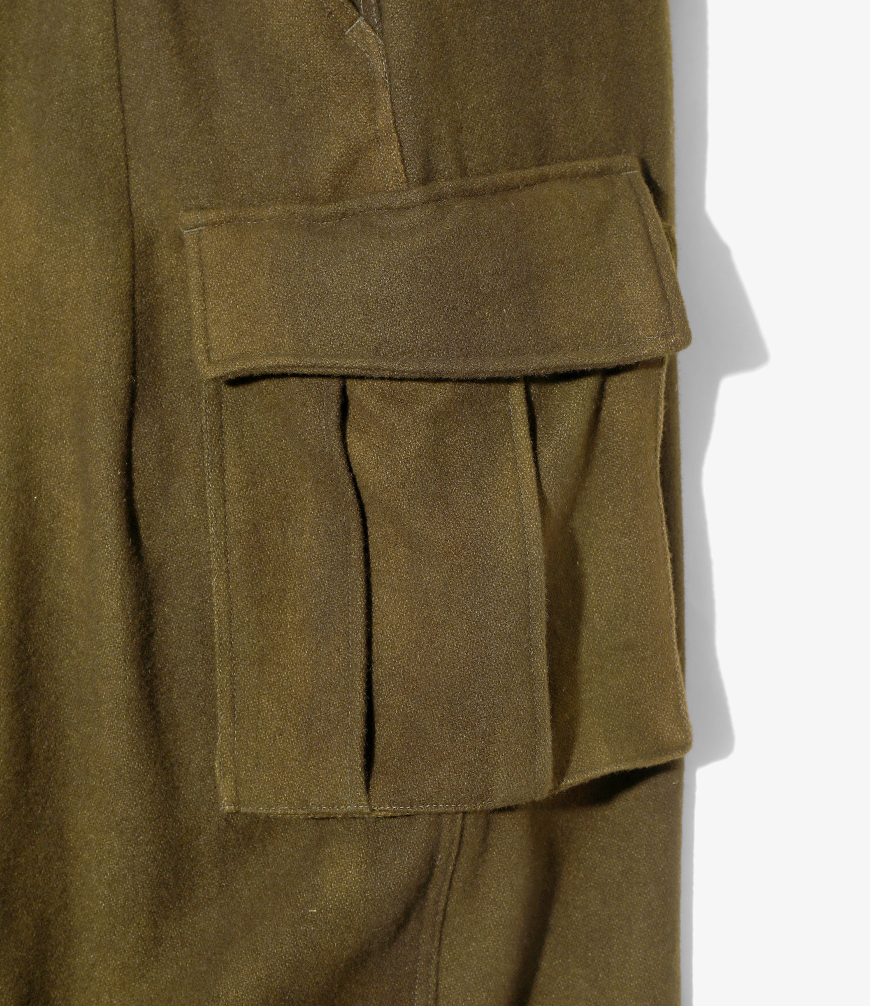 HD BDU Pant – Olive Uneven Dyed Wool