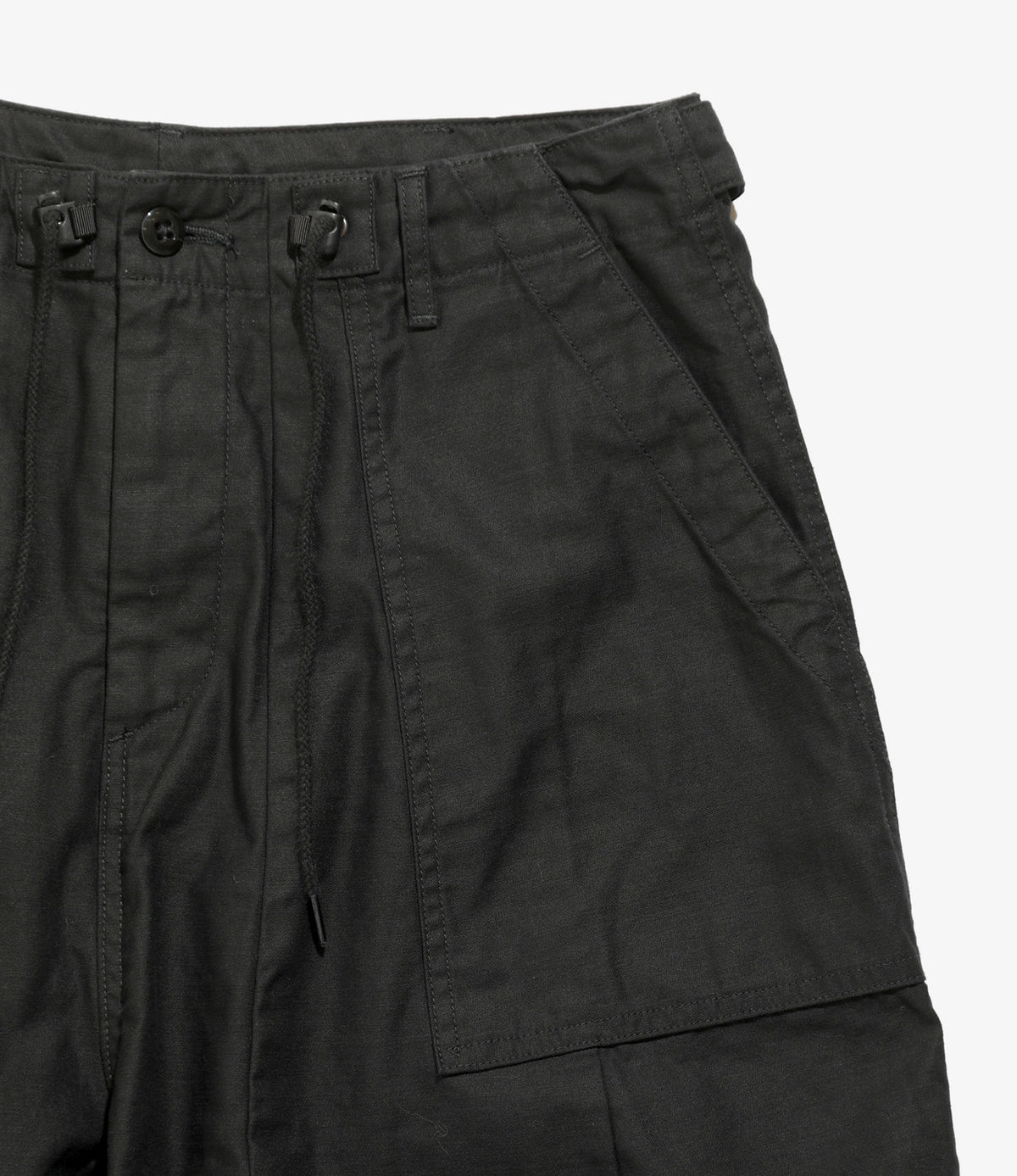 Needles-HD-Fatigue-Pant-Black- 