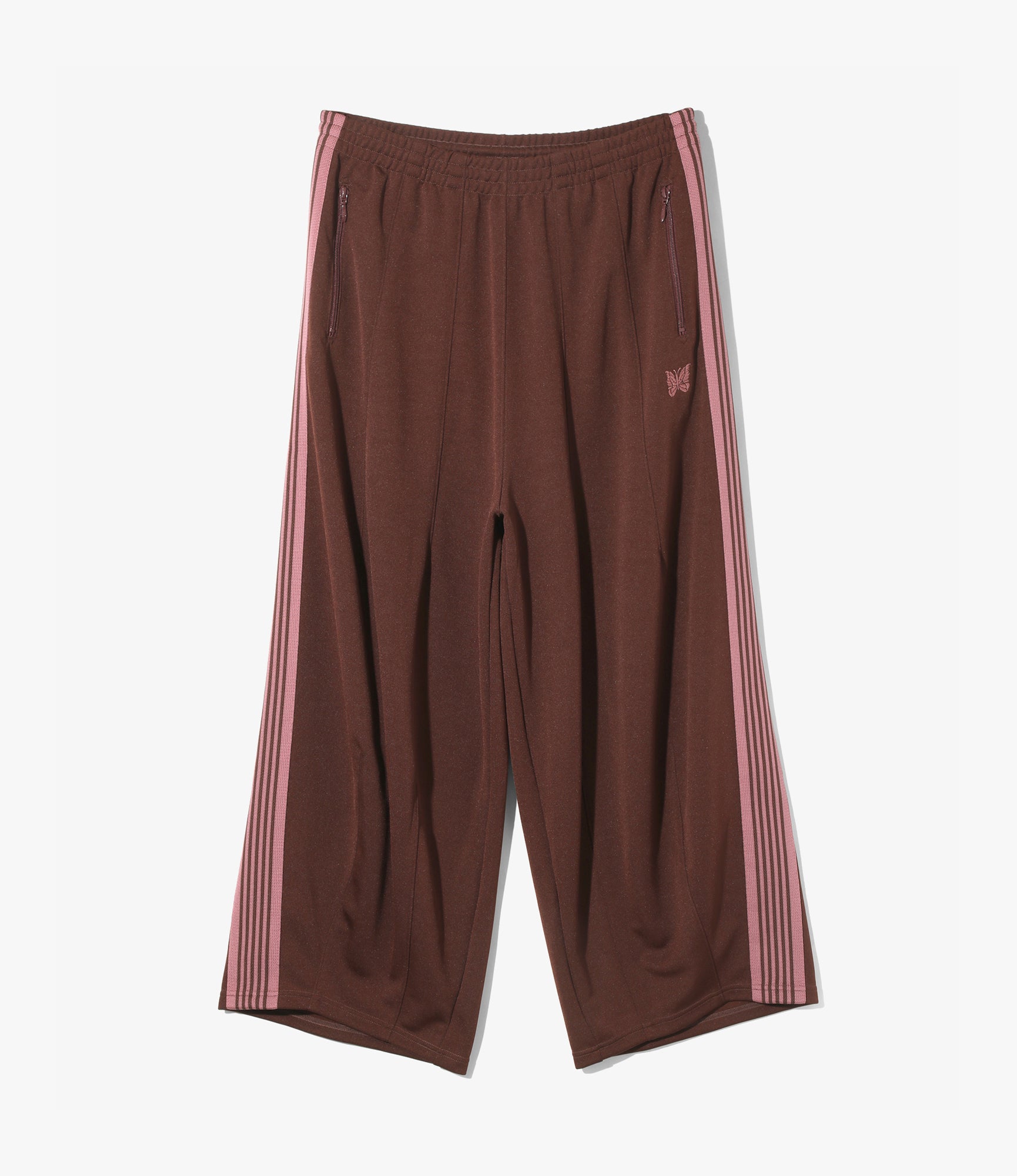 HD Track Pant – Brown Smooth Polyester