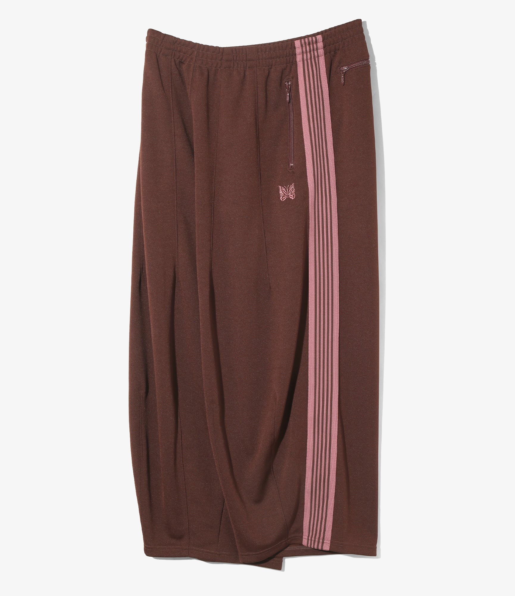 HD Track Pant – Brown Smooth Polyester