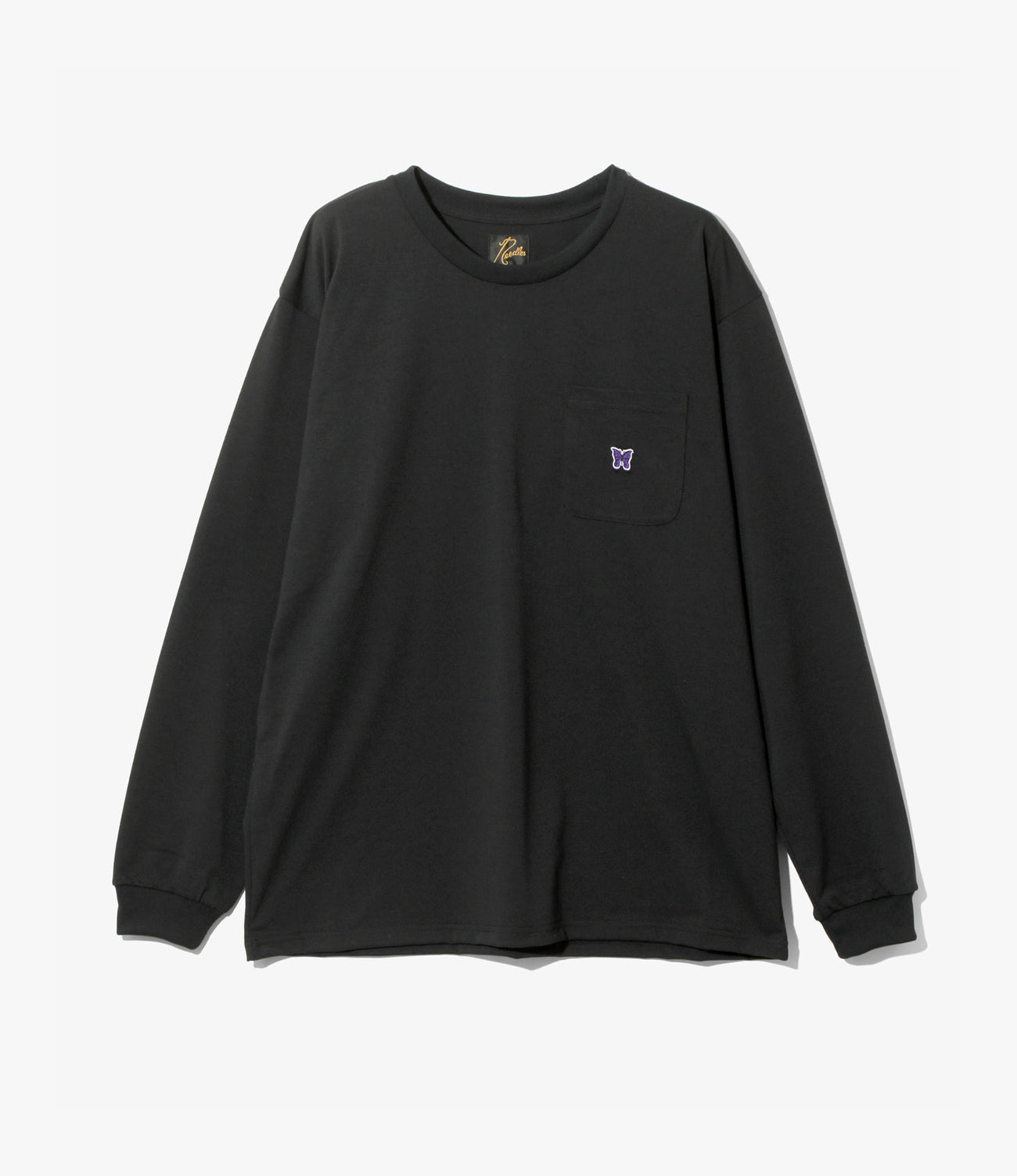 Long Sleeve Crew Neck – Black Jersey