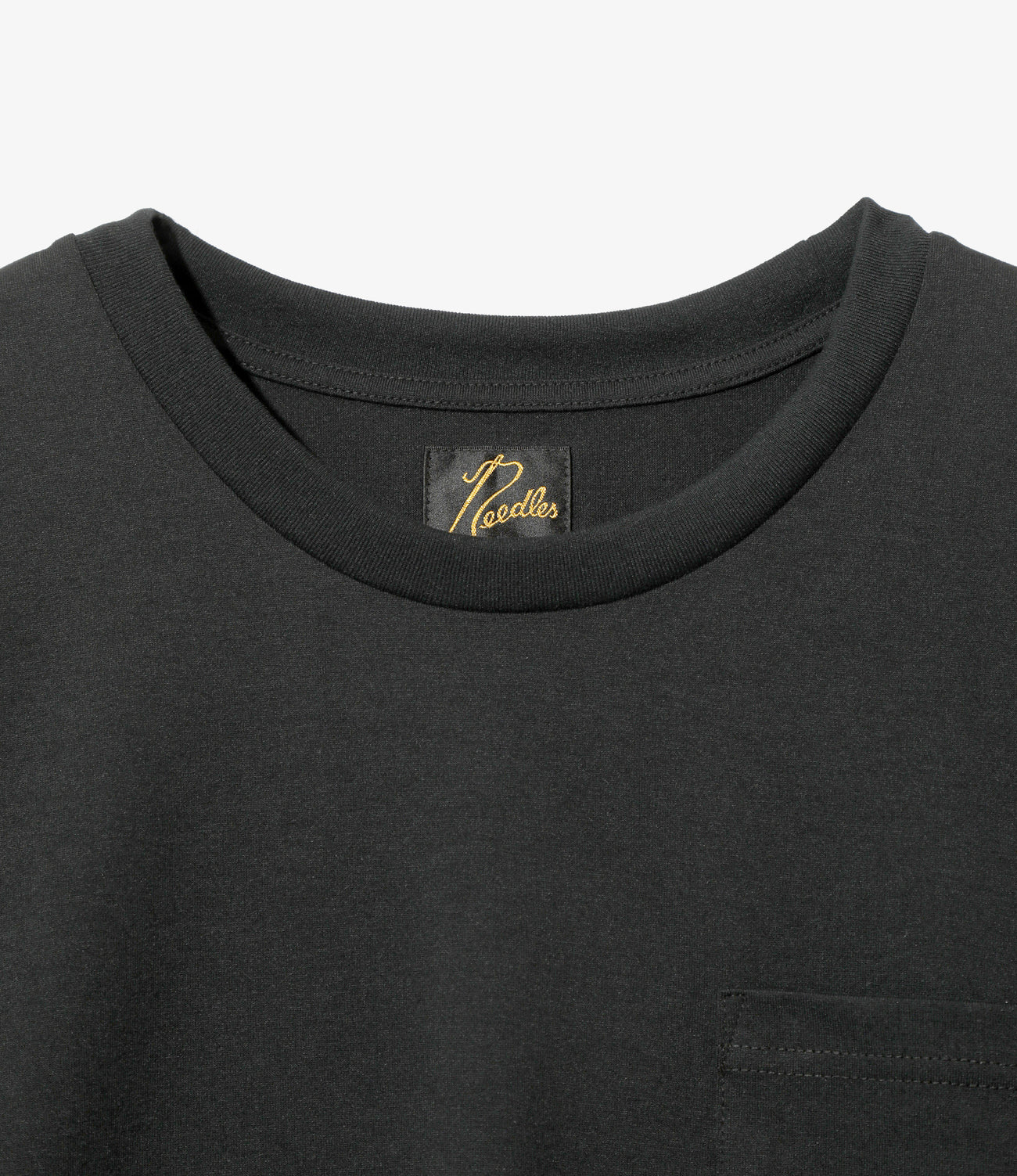 Long Sleeve Crew Neck – Black Jersey