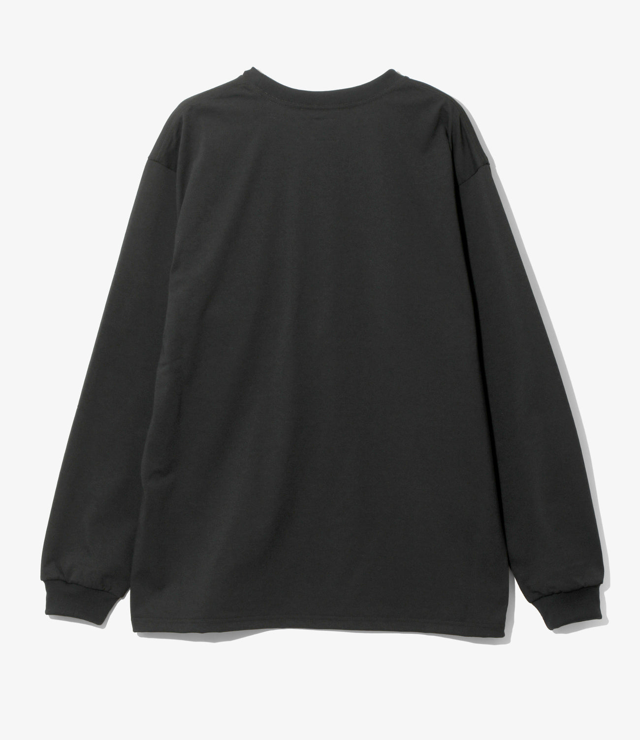Long Sleeve Crew Neck – Black Jersey